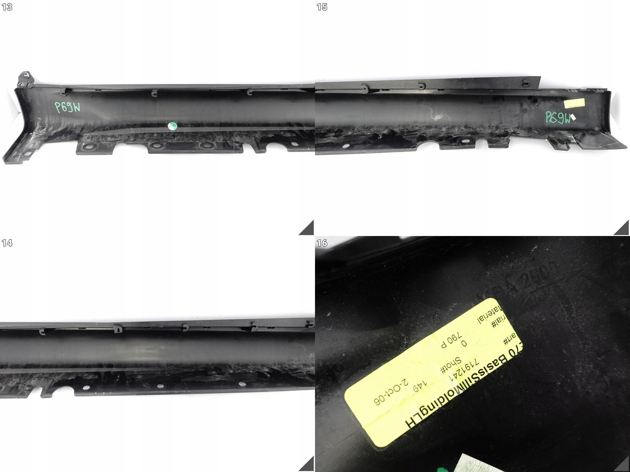 BMW X5 E70 06-13 (PRZED / PO LIFT LCI) PRÓG LISTWA PROGOWA NAKŁADKA LEWA BMW X5 E70 06-13 (PRZED / PO LIFT LCI) PRÓG LISTWA PROGOWA NAKŁADKA LEWA - obrazek 11