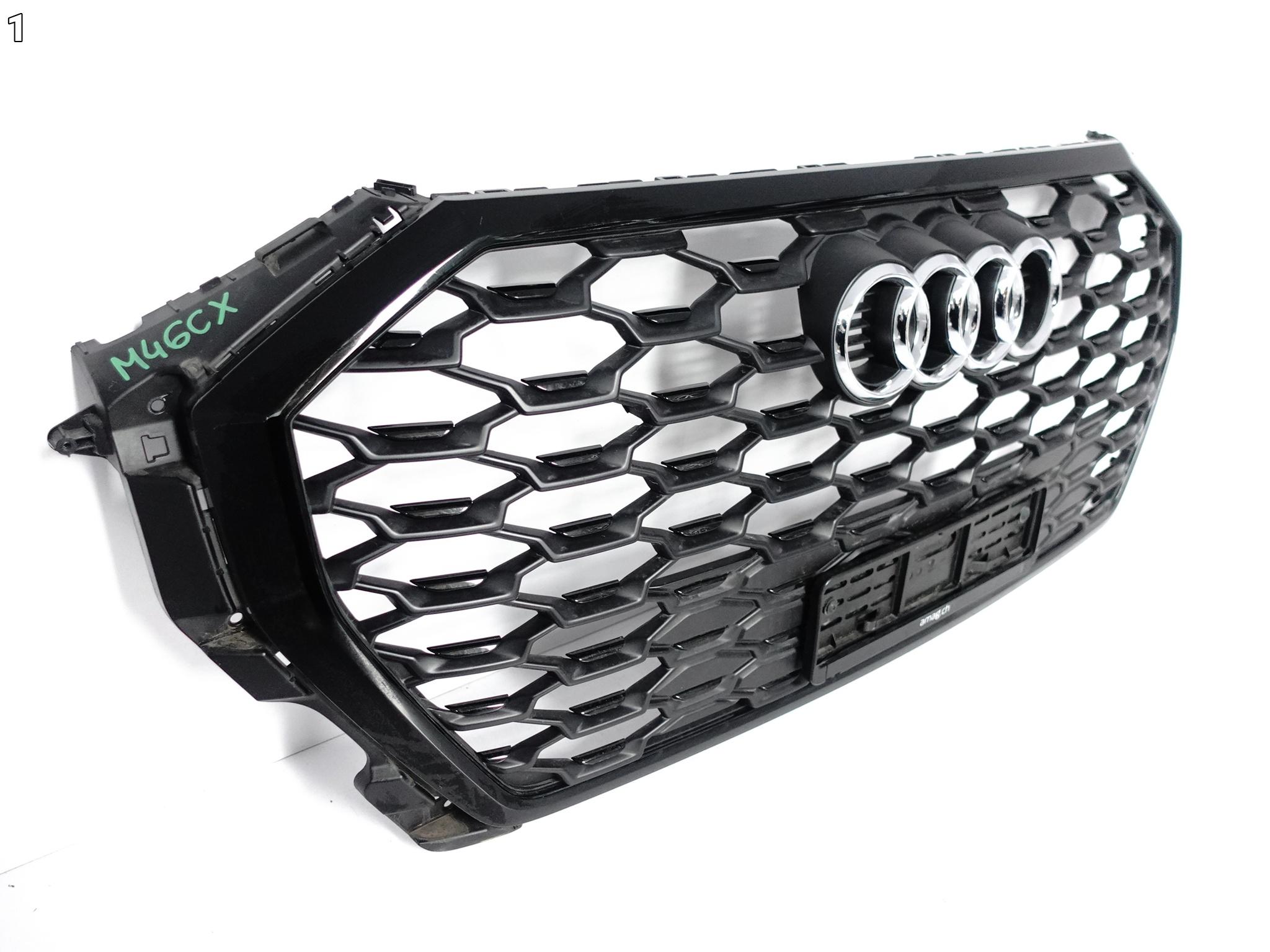 AUDI Q3 II 2 F3 83F SPORTBACK S-LINE 18- GRILL ATRAPA W ZDERZAK BLACK AUDI Q3 II 2 F3 83F SPORTBACK S-LINE 18- GRILL ATRAPA W ZDERZAK BLACK - obrazek 2