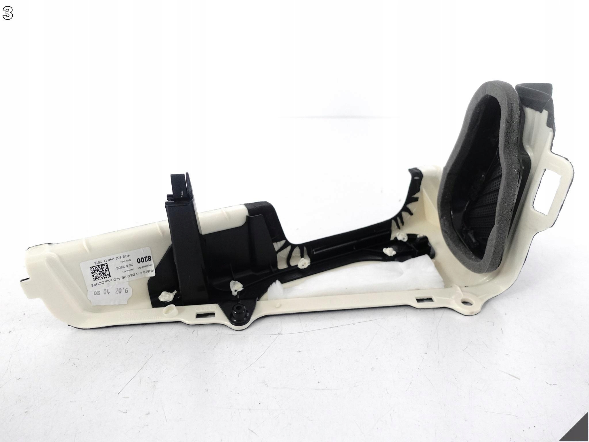 AUDI RS7 S7 A7 4G8 14-18 POSZYCIE SŁUPEK D PRAWE ALCANTARA BANG & OLUFSEN AUDI RS7 S7 A7 4G8 14-18 POSZYCIE SŁUPEK D PRAWE ALCANTARA BANG & OLUFSEN - obrazek 4