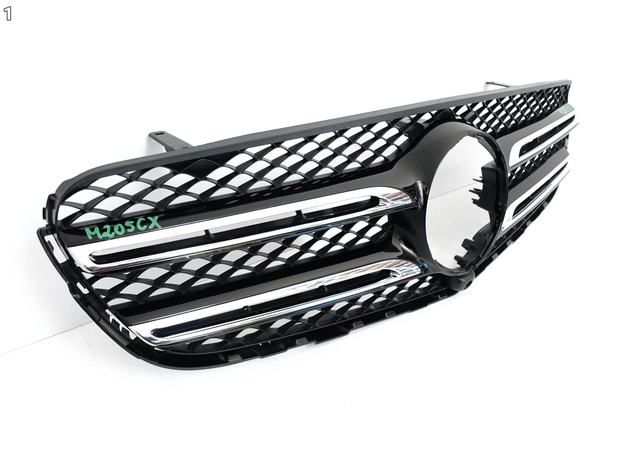 MERCEDES GLC X253 C253 AMG 15-19 GRILL ATRAPA KRATKA W ZDERZAK PRZÓD BLACK MERCEDES GLC X253 C253 AMG 15-19 GRILL ATRAPA KRATKA W ZDERZAK PRZÓD BLACK - obrazek 2