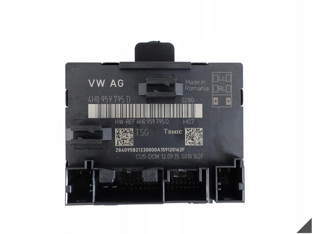 AUDI A8 S8 4H0 D4 13-17 LIFT MODUŁ DRZWI TYŁ 4H0959795D R = L AUDI A8 S8 4H0 D4 13-17 LIFT MODUŁ DRZWI TYŁ 4H0959795D R = L