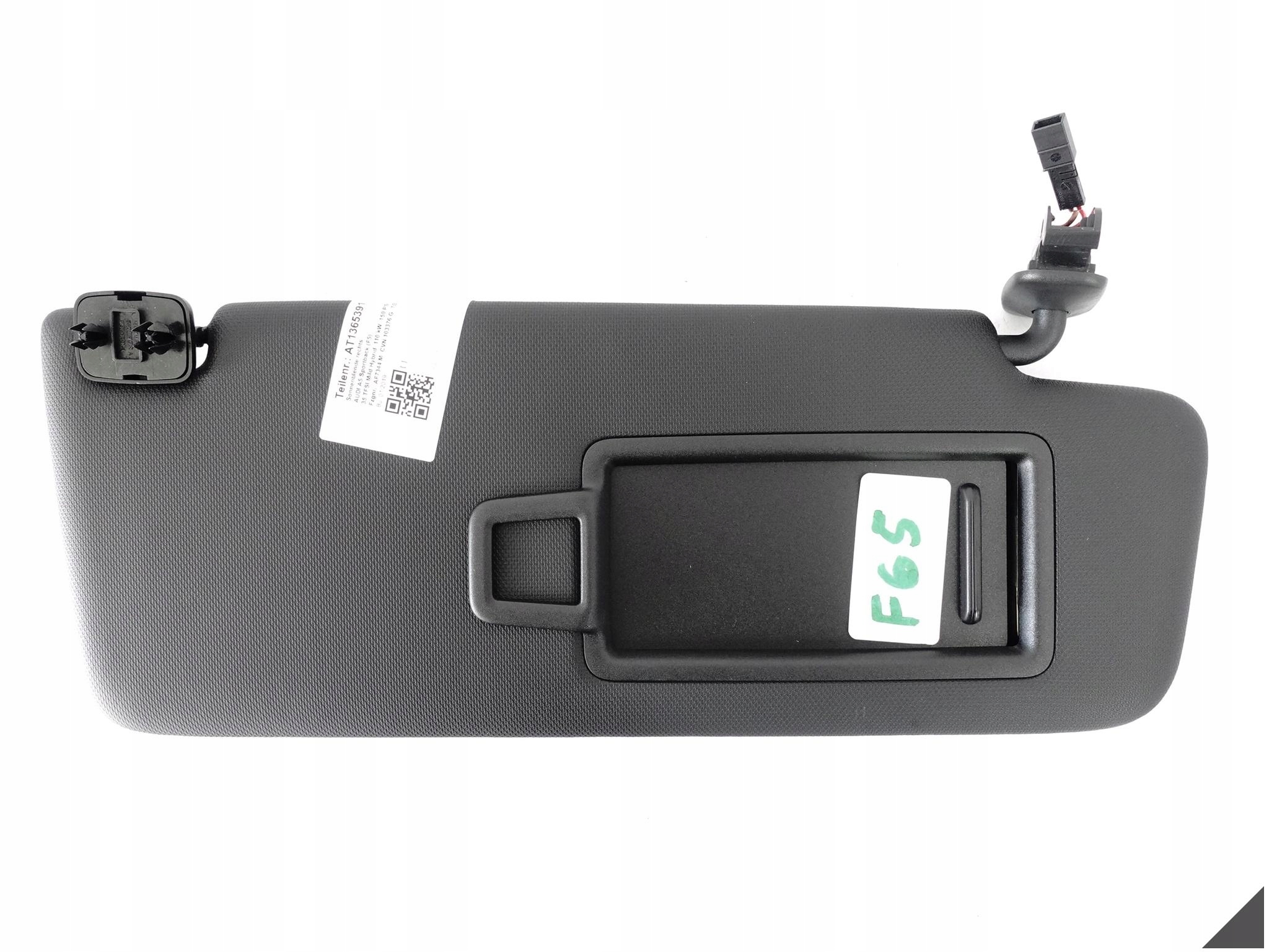 AUDI A5 S5 8W6 F5 A4 S4 8W0 B9 15- OSŁONA PRZECIWSŁONECZNA PRAWA AUDI A5 S5 8W6 F5 A4 S4 8W0 B9 15- OSŁONA PRZECIWSŁONECZNA PRAWA