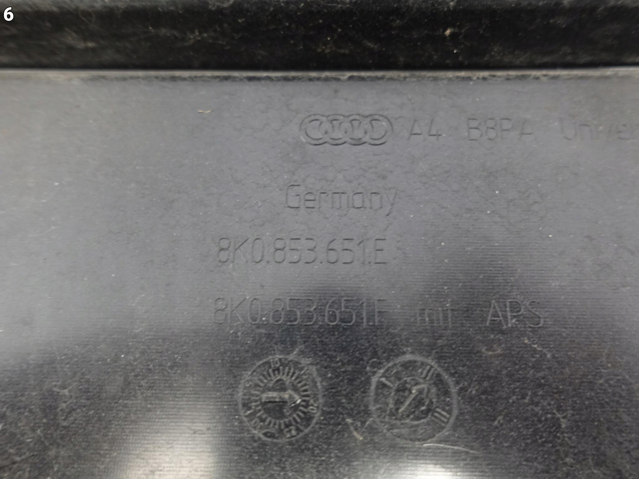 AUDI A4 8K0 B8 LIFT S-LINE 11-14 GRILL CHROM ATRAPA KRATKA W ZDERZAK *PDC* AUDI A4 8K0 B8 LIFT S-LINE 11-14 GRILL CHROM ATRAPA KRATKA W ZDERZAK *PDC* - obrazek 7