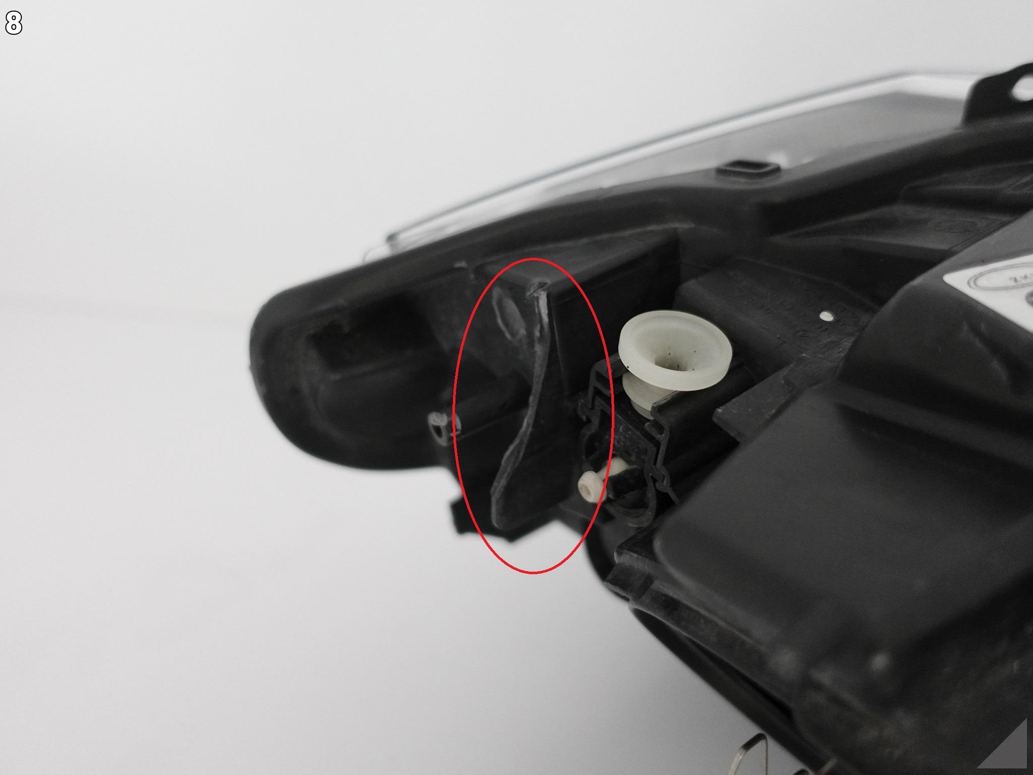 BMW F30 F31 11-15 XENON+LED SKRĘTNA LAMPA Z JEŻAMI BMW F30 F31 11-15 XENON+LED SKRĘTNA LAMPA Z JEŻAMI - obrazek 9