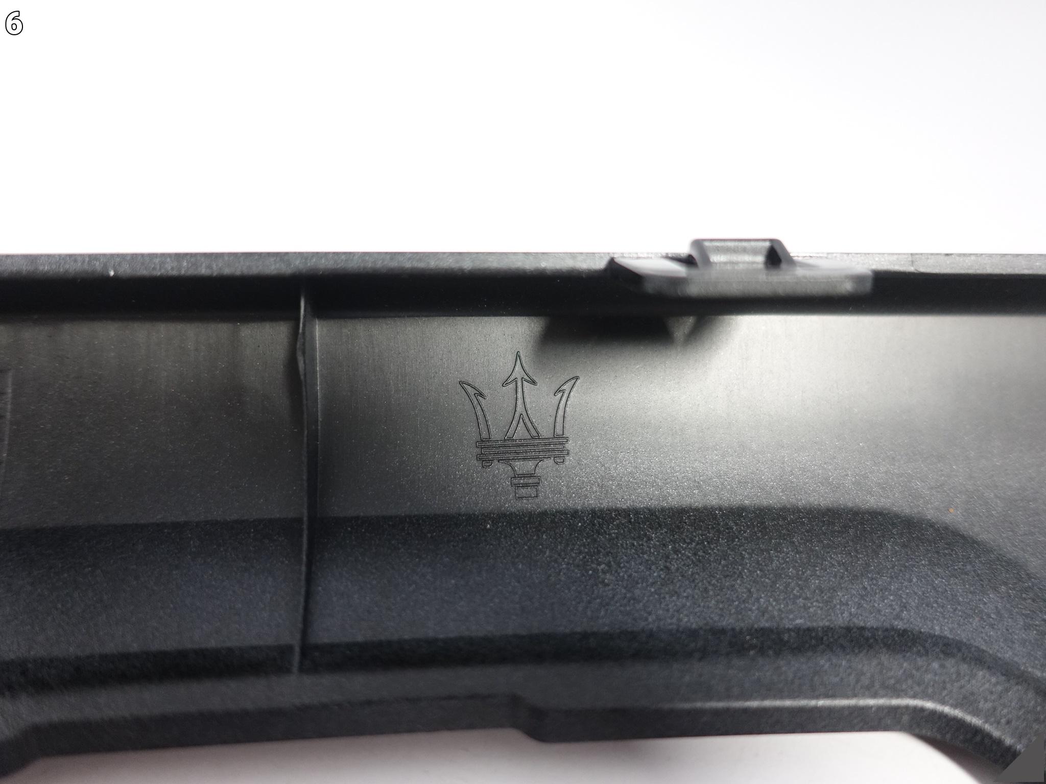 MASERATI LEVANTE M161 16-24 SPOILER DYFUZOR DOKŁADKA W ZDERZAK TYŁ BLACK MASERATI LEVANTE M161 16-24 SPOILER DYFUZOR DOKŁADKA W ZDERZAK TYŁ BLACK - obrazek 7