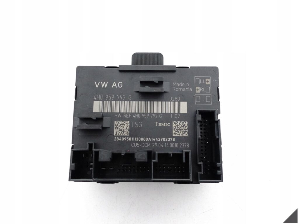 AUDI A8 S8 4H0 D4 13-17 LIFT MODUŁ DRZWI PRAWYCH PRZÓD 4H0959792G
