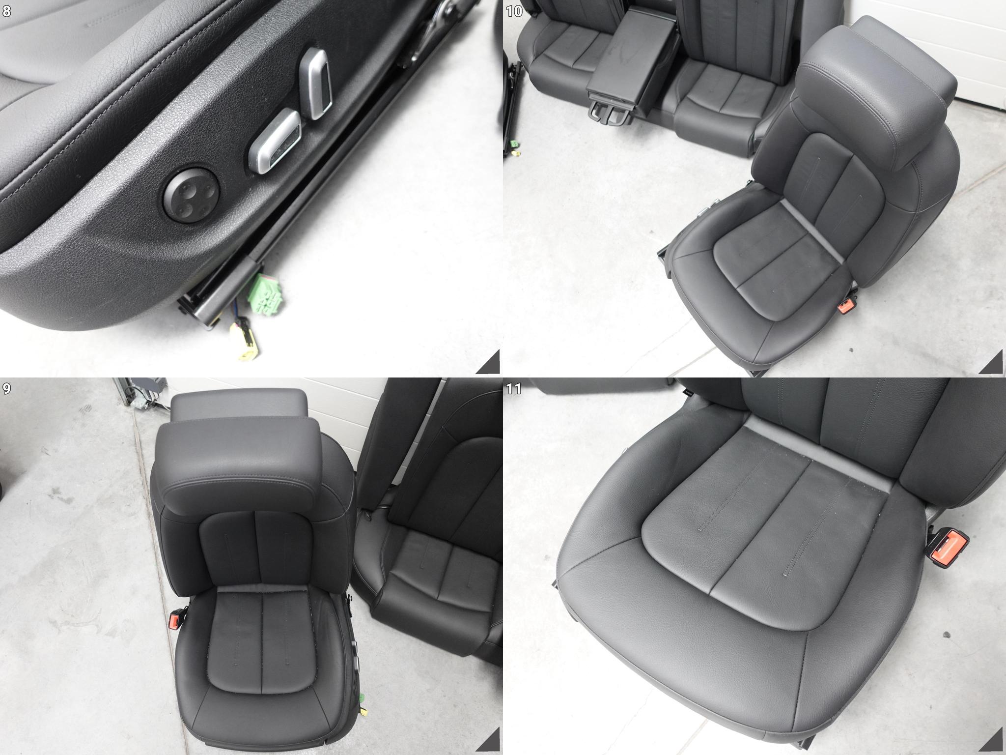 AUDI A7 4G8 C7 LIFT 10-18 FOTELE KANAPA CZARNA SKÓRA ELEKTRYCZNE AUDI A7 4G8 C7 LIFT 10-18 FOTELE KANAPA CZARNA SKÓRA ELEKTRYCZNE - obrazek 9