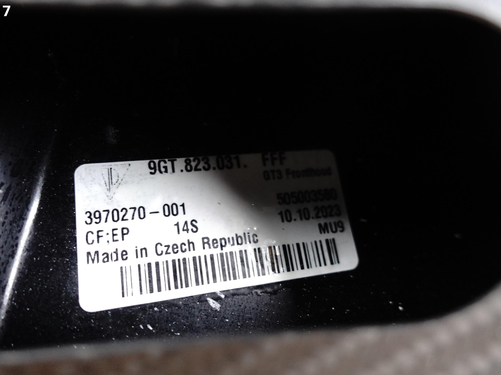PORSCHE 911 992 GT3 21- CARBON MASKA POKRYWA PRZÓD ORG PORSCHE 911 992 GT3 21- CARBON MASKA POKRYWA PRZÓD ORG - obrazek 8