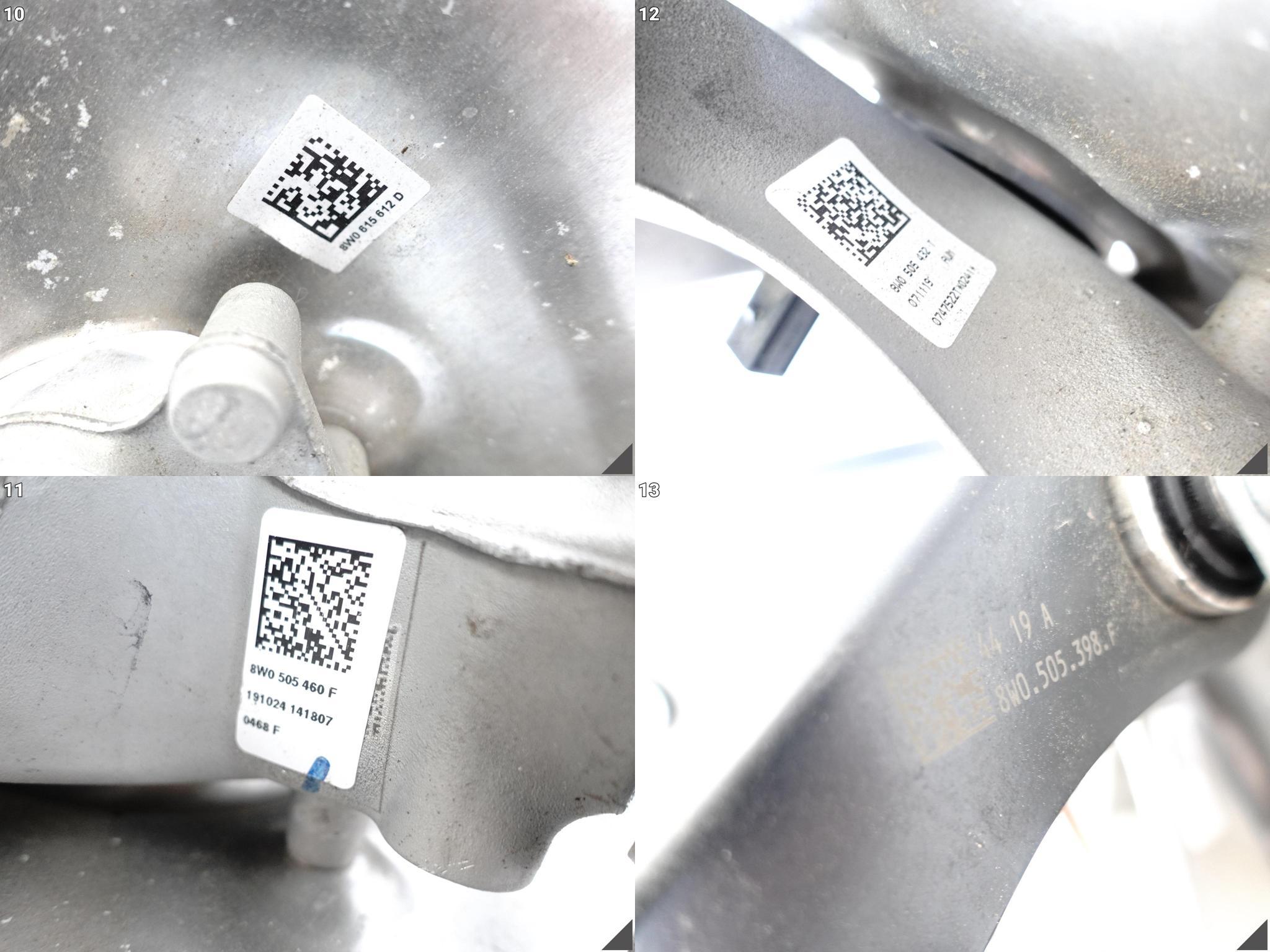 AUDI A5 F5 8W6 A4 8W0 B9 15- ZAWIESZENIE ZWROTNICA WAHACZE PRAWA TYŁ 36KM AUDI A5 F5 8W6 A4 8W0 B9 15- ZAWIESZENIE ZWROTNICA WAHACZE PRAWA TYŁ 36KM - obrazek 11