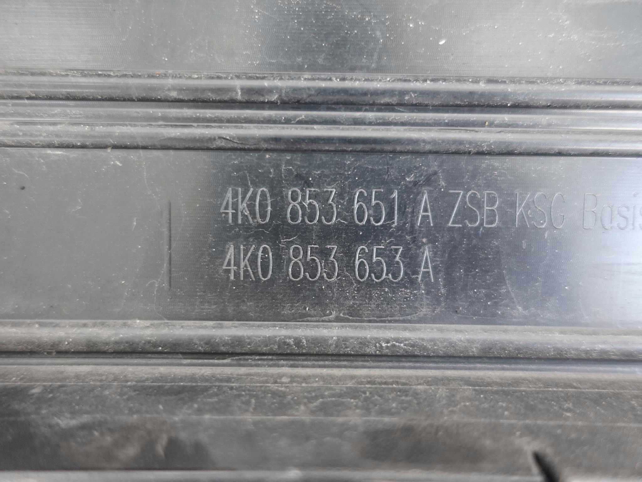AUDI A6 4K0 C8 18- GRILL ATRAPA ZDERZAK PDC RADAR AUDI A6 4K0 C8 18- GRILL ATRAPA ZDERZAK PDC RADAR - obrazek 8