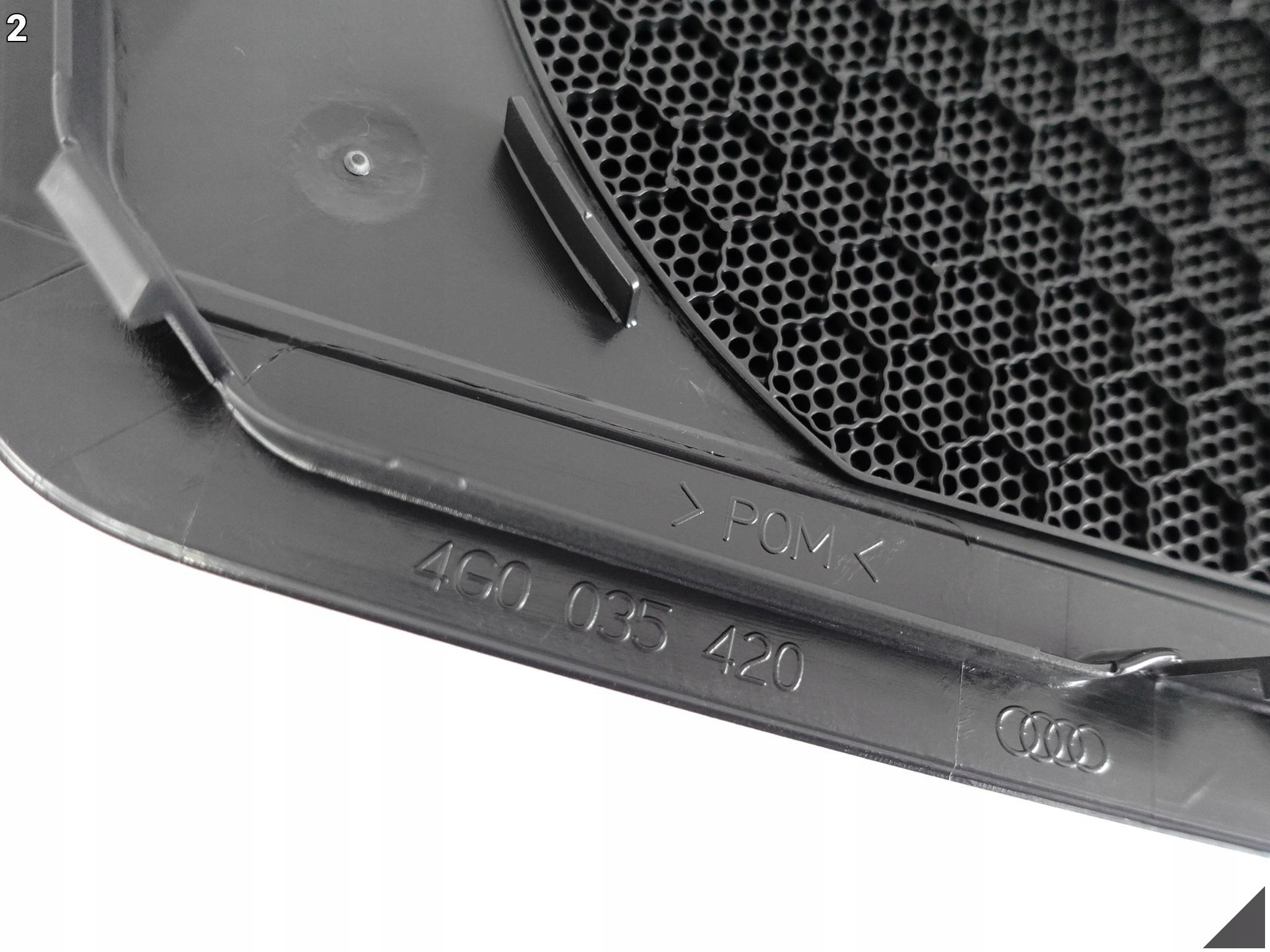 AUDI A6 S6 4G1 C7 10-18 LIFT OSŁONA KRATKA GŁOŚNIKA DRZWI PRAWE PRZÓD 4PK AUDI A6 S6 4G1 C7 10-18 LIFT OSŁONA KRATKA GŁOŚNIKA DRZWI PRAWE PRZÓD 4PK - obrazek 3