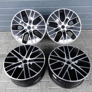 PORSCHE TAYCAN 9J1 TURBO AERO KOMPLET FELG 9Jx20 ET54 + 11Jx20 ET60 5×130 PORSCHE TAYCAN 9J1 TURBO AERO KOMPLET FELG 9Jx20 ET54 + 11Jx20 ET60 5x130