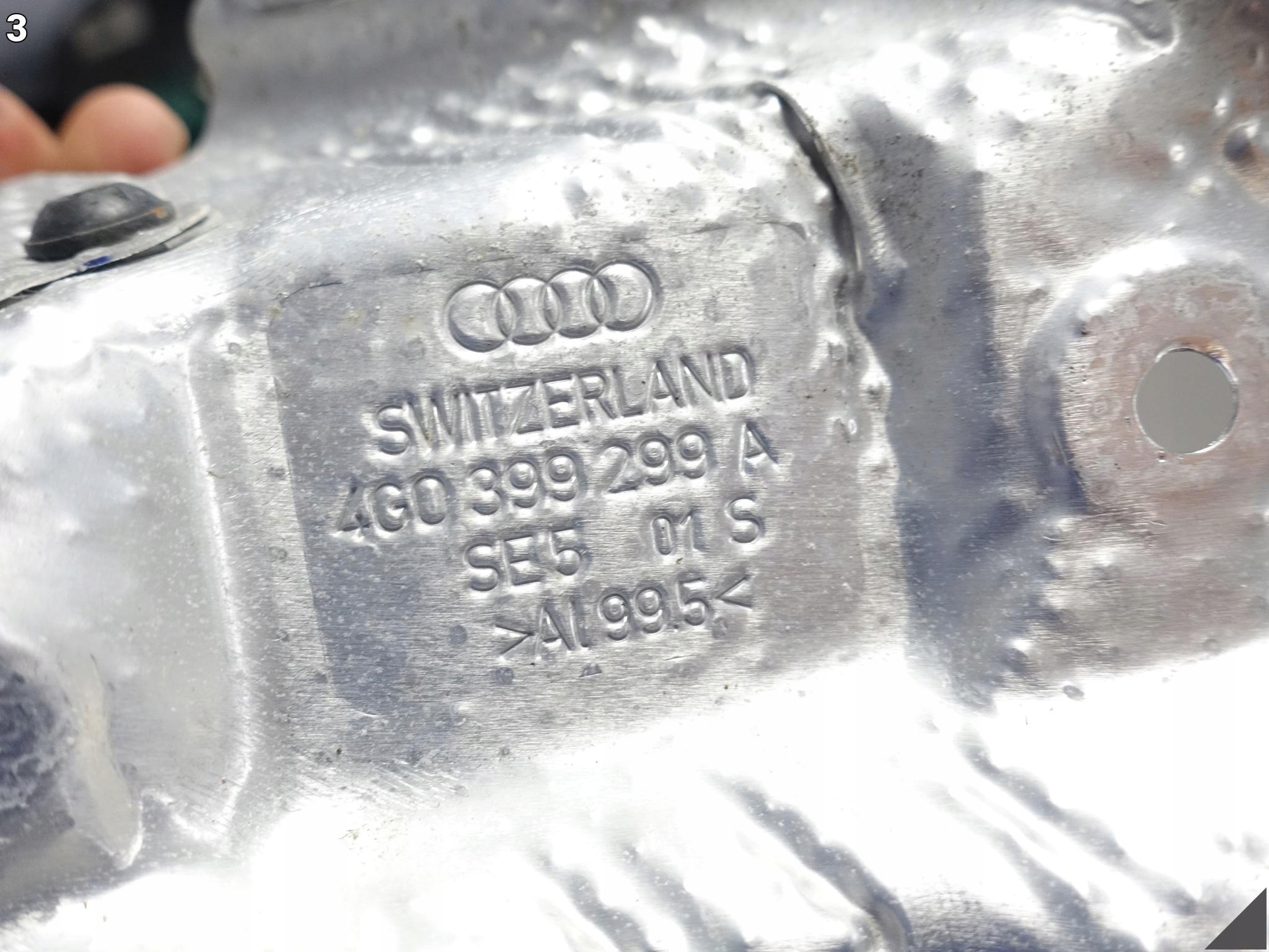 AUDI RS7 S7 A7 4G8 A6 S6 4G0 C7 10-18 OSŁONA TERMICZNA SKRZYNI BIEGÓW LEWA AUDI RS7 S7 A7 4G8 A6 S6 4G0 C7 10-18 OSŁONA TERMICZNA SKRZYNI BIEGÓW LEWA - obrazek 4
