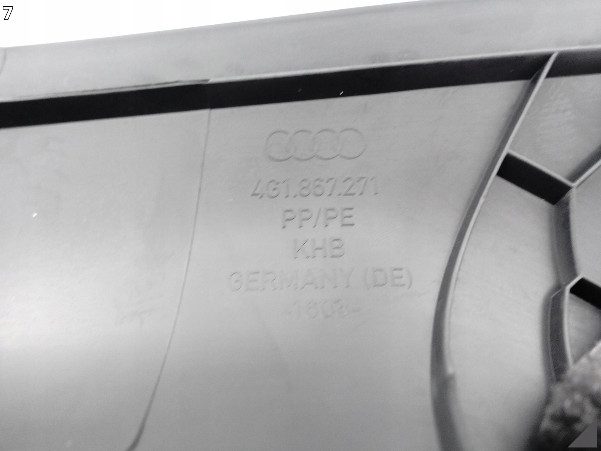 AUDI A6 S6 C7 4G1 A7 S7 4G8 10-18 LISTWA OSŁONA PRÓG SŁUPKA A LEWA PRZÓD AUDI A6 S6 C7 4G1 A7 S7 4G8 10-18 LISTWA OSŁONA PRÓG SŁUPKA A LEWA PRZÓD - obrazek 8