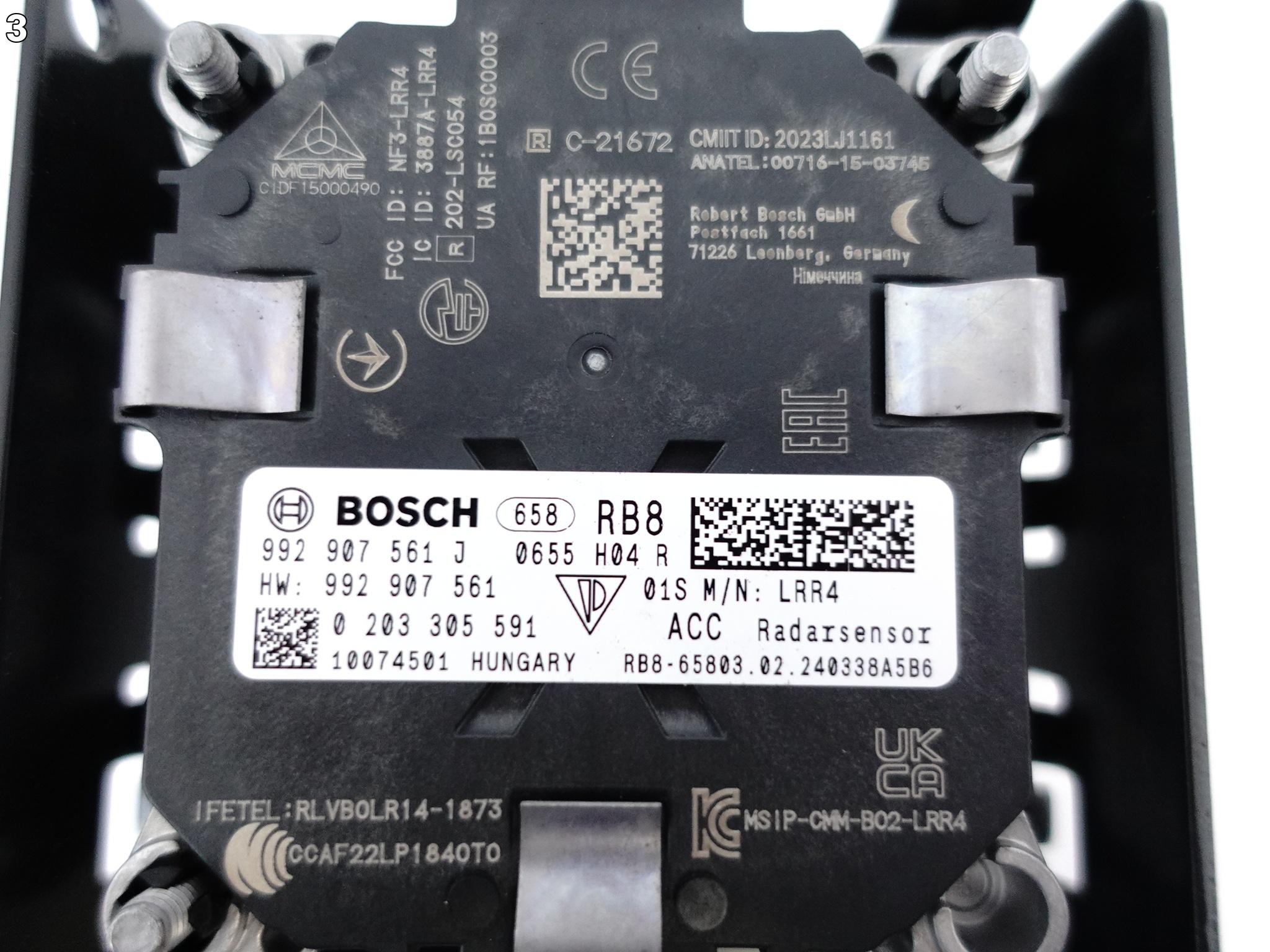 PORSCHE 992 911 CARRERA 19- RADAR SENSOR CZUJNIK MODUŁ ACC DISTRONIC PORSCHE 992 911 CARRERA 19- RADAR SENSOR CZUJNIK MODUŁ ACC DISTRONIC - obrazek 4