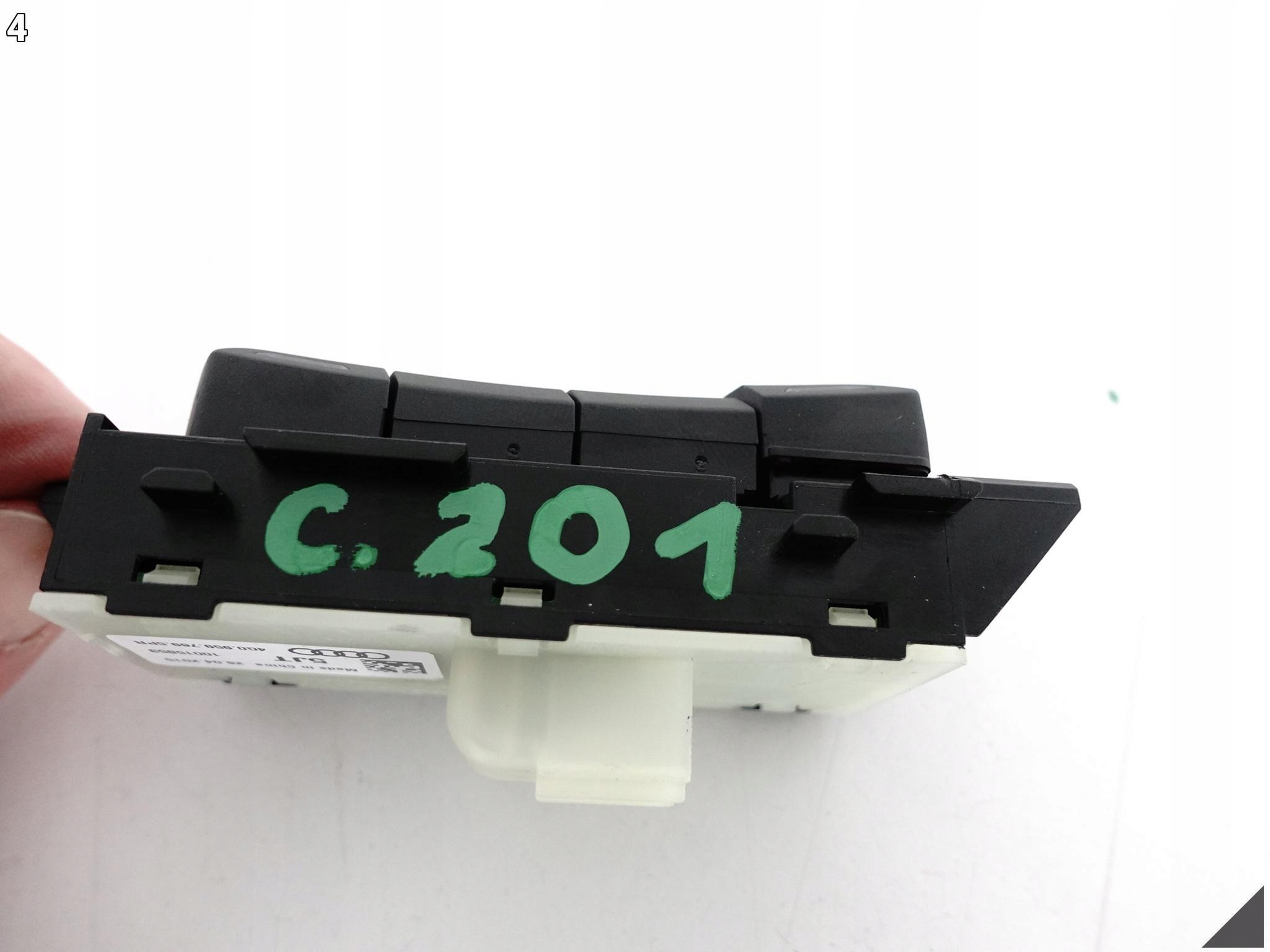 AUDI A6 S6 4G0 C7 LIFT 10-18 PANEL PRZEŁĄCZNIK PAMIĘCI FOTELA 4G09597695PR AUDI A6 S6 4G0 C7 LIFT 10-18 PANEL PRZEŁĄCZNIK PAMIĘCI FOTELA 4G09597695PR - obrazek 5