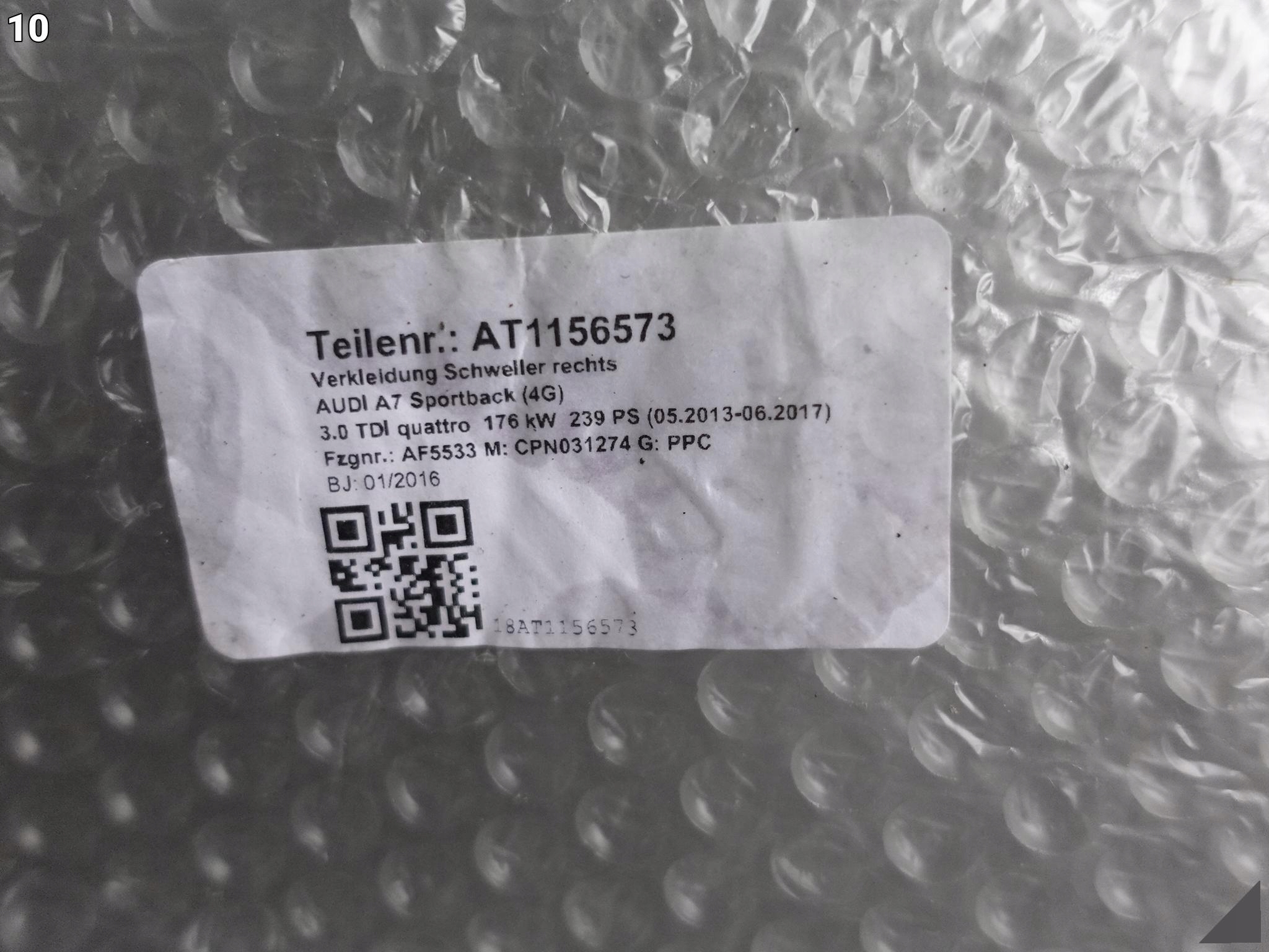 AUDI A7 4G8 C7 LIFT 14-18 PRÓG LISTWA NAKŁADKA LEWA KOLOR A2A2 AUDI A7 4G8 C7 LIFT 14-18 PRÓG LISTWA NAKŁADKA LEWA KOLOR A2A2 - obrazek 11
