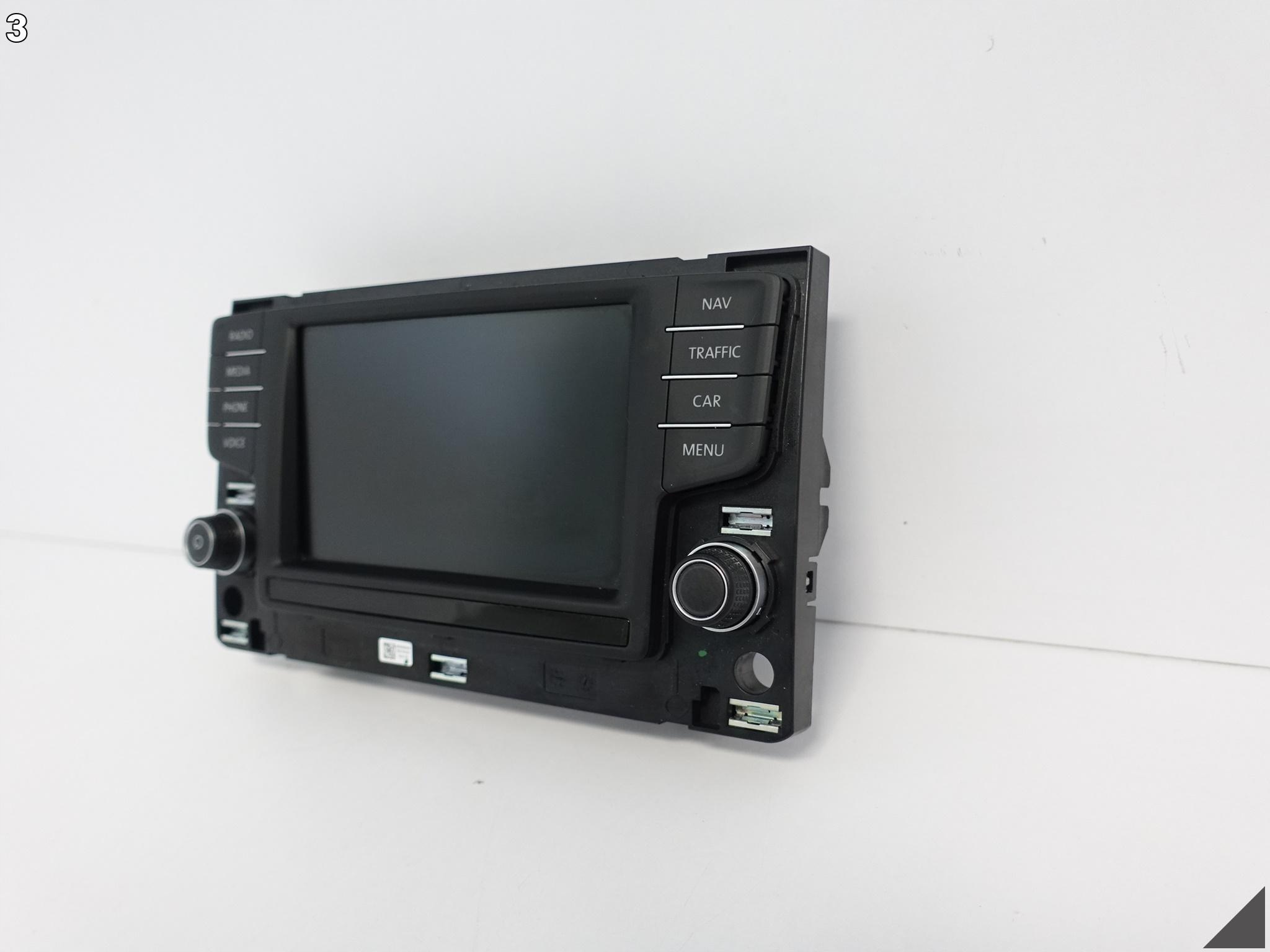 VW PASSAT B8 3G0 VW GOLF 7 VII 5G0 TOURAN 5TA MONITOR WYŚWIETLACZ LCD EKRAN VW PASSAT B8 3G0 VW GOLF 7 VII 5G0 TOURAN 5TA MONITOR WYŚWIETLACZ LCD EKRAN - obrazek 4