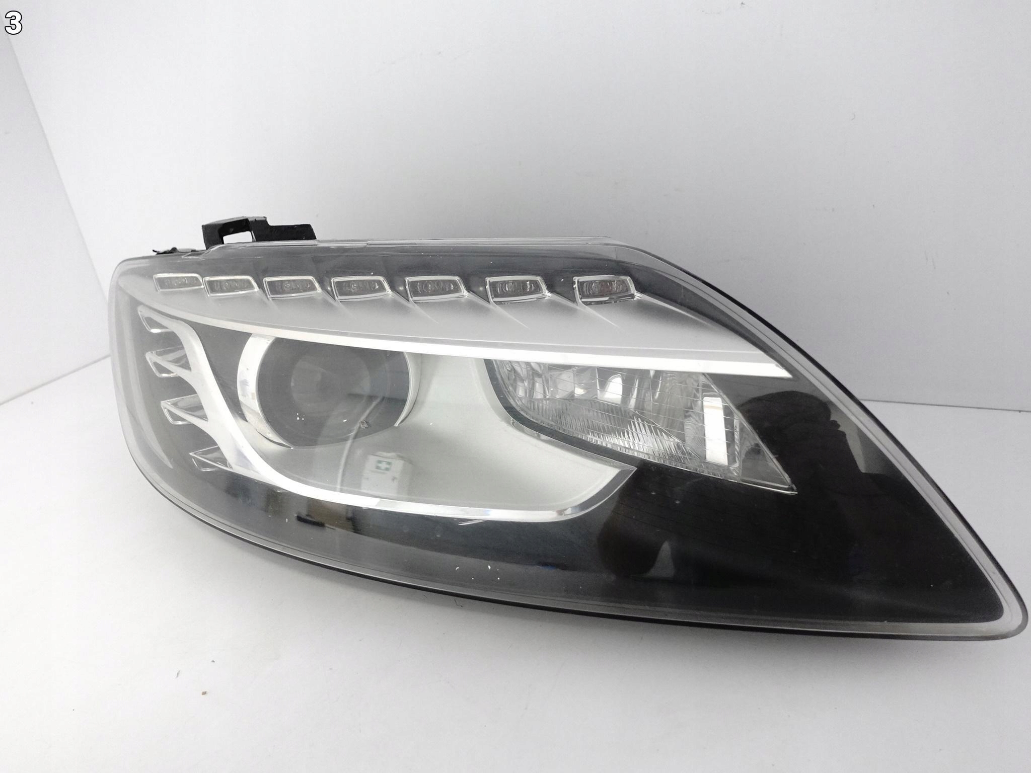 AUDI Q7 4L0 LIFT 09-15 LAMPA XENON + LED NIESKRĘTNA PRAWA PRZÓD EUROPA AUDI Q7 4L0 LIFT 09-15 LAMPA XENON + LED NIESKRĘTNA PRAWA PRZÓD EUROPA - obrazek 4