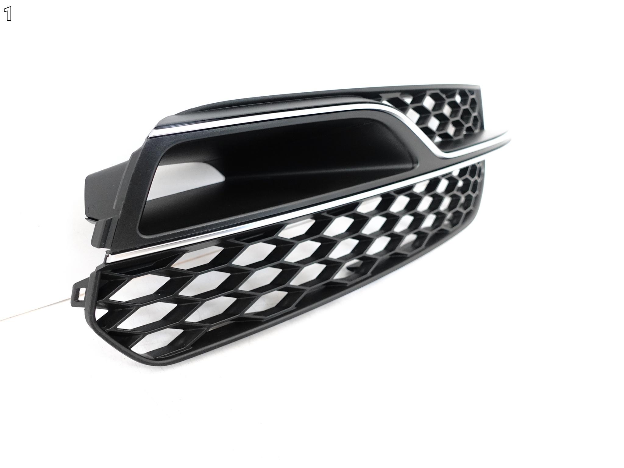 AUDI A3 S3 8V3 12-16 SPORTBACK GRILL ATRAPA KRATKA PRAWA W ZDERZAK PRZÓD AUDI A3 S3 8V3 12-16 SPORTBACK GRILL ATRAPA KRATKA PRAWA W ZDERZAK PRZÓD - obrazek 2