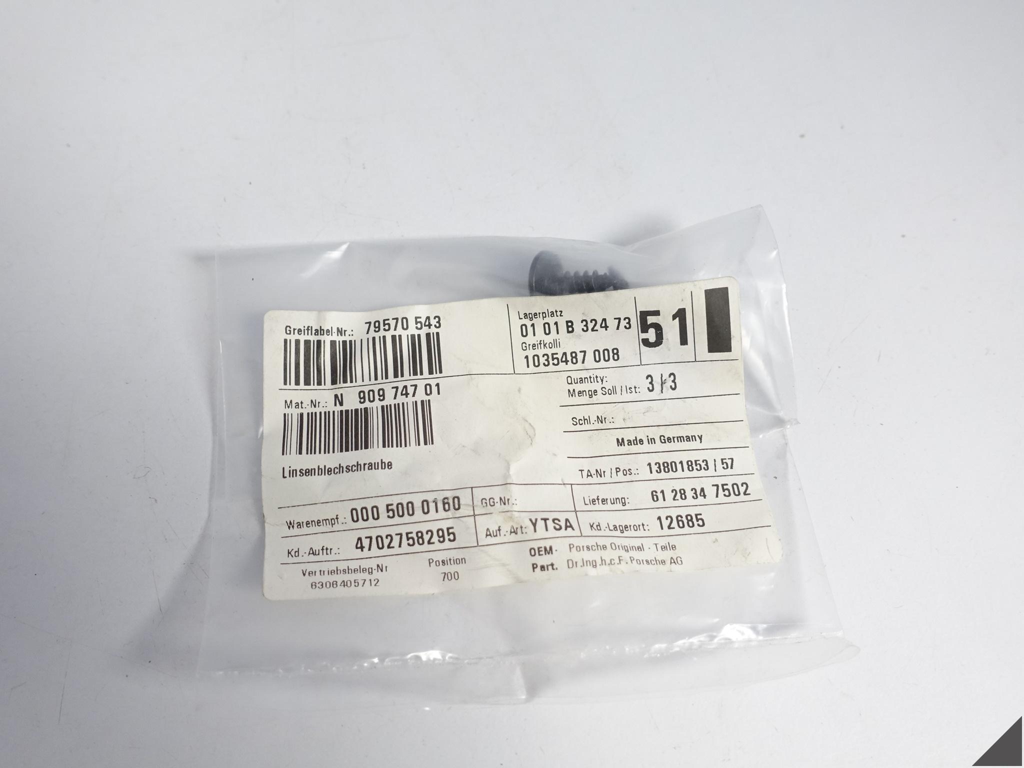 VW AUDI SKODA SEAT PORSCHE ŚRUBA WKRĘT TORX 5×16 MM VW AUDI SKODA SEAT PORSCHE ŚRUBA WKRĘT TORX 5x16 MM