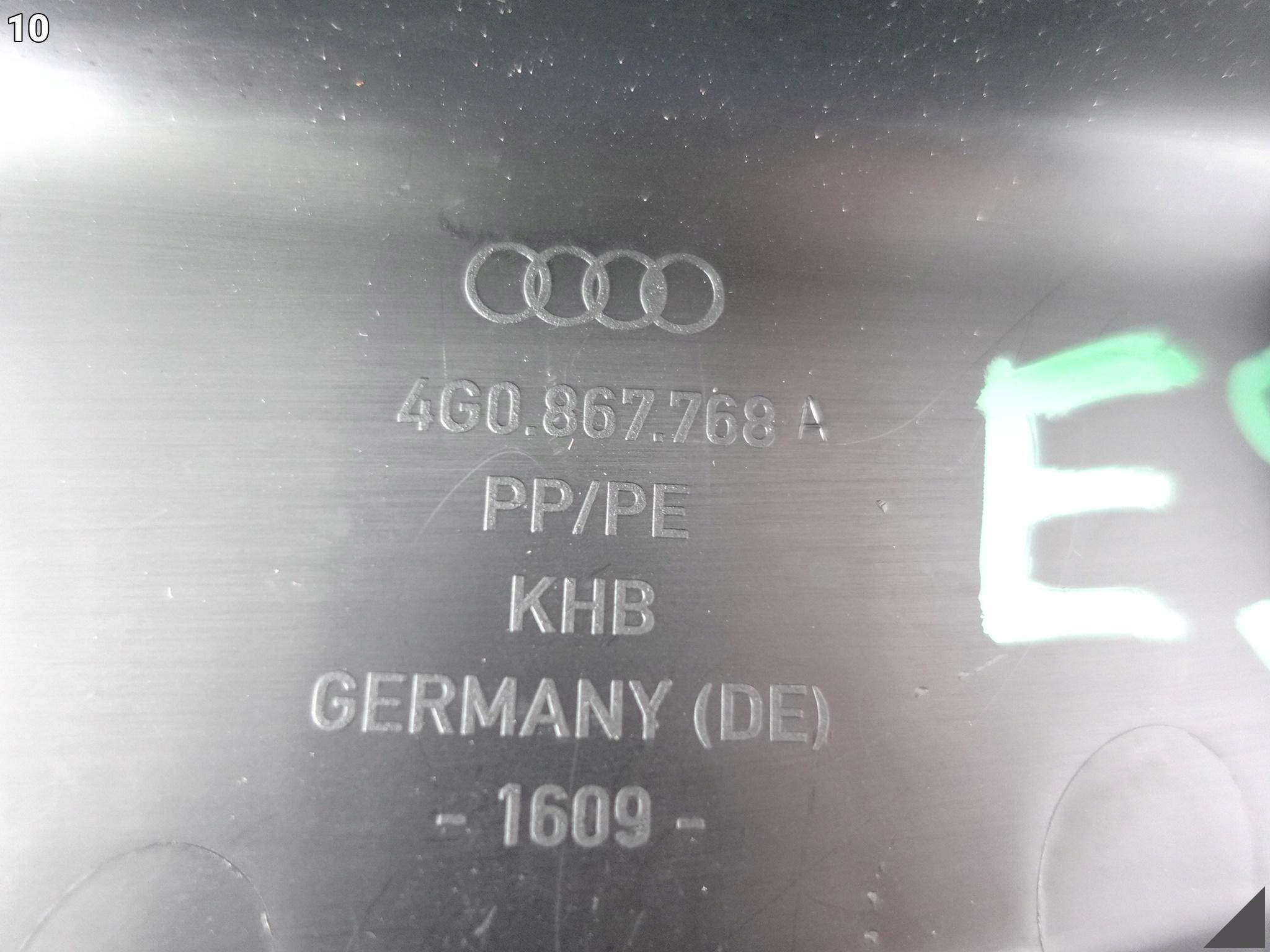 AUDI A6 S6 C7 4G0 10-18 LIFT LISTWA OSŁONA POSZYCIE PRAWEGO PRÓGU TYŁ 4PK AUDI A6 S6 C7 4G0 10-18 LIFT LISTWA OSŁONA POSZYCIE PRAWEGO PRÓGU TYŁ 4PK - obrazek 11