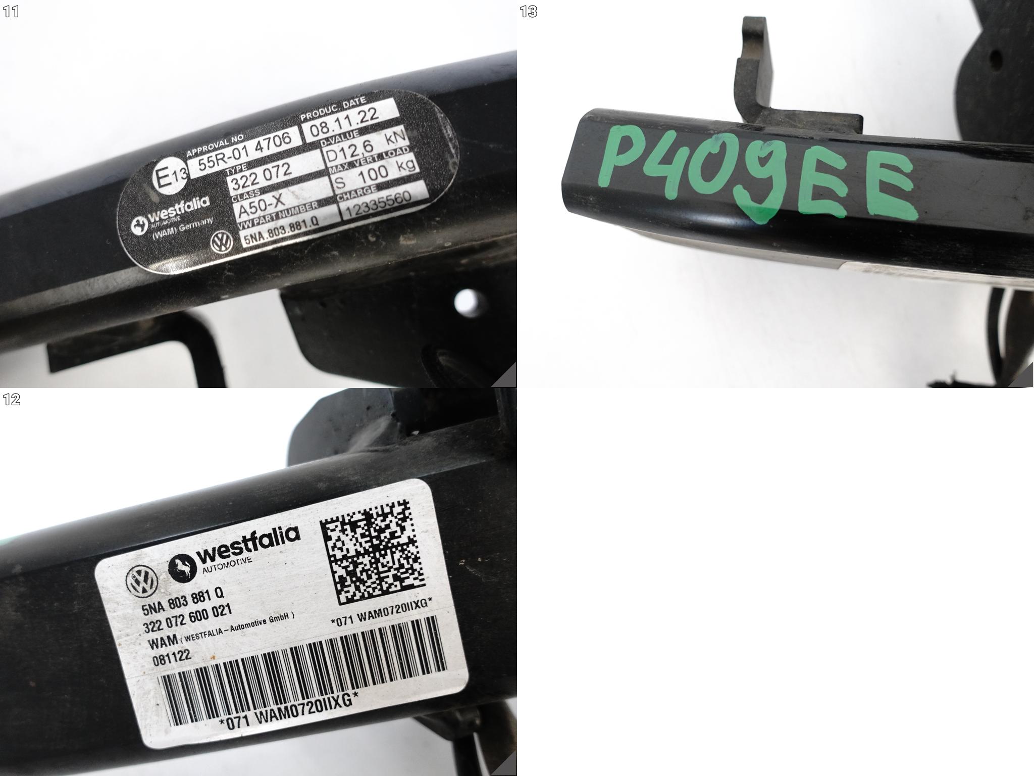 VW TIGUAN II 2 5NA 15-24 HAK HOLOWNICZY ELEKTRYCZNY + WIĄZKA WESTFALIA VW TIGUAN II 2 5NA 15-24 HAK HOLOWNICZY ELEKTRYCZNY + WIĄZKA WESTFALIA - obrazek 12