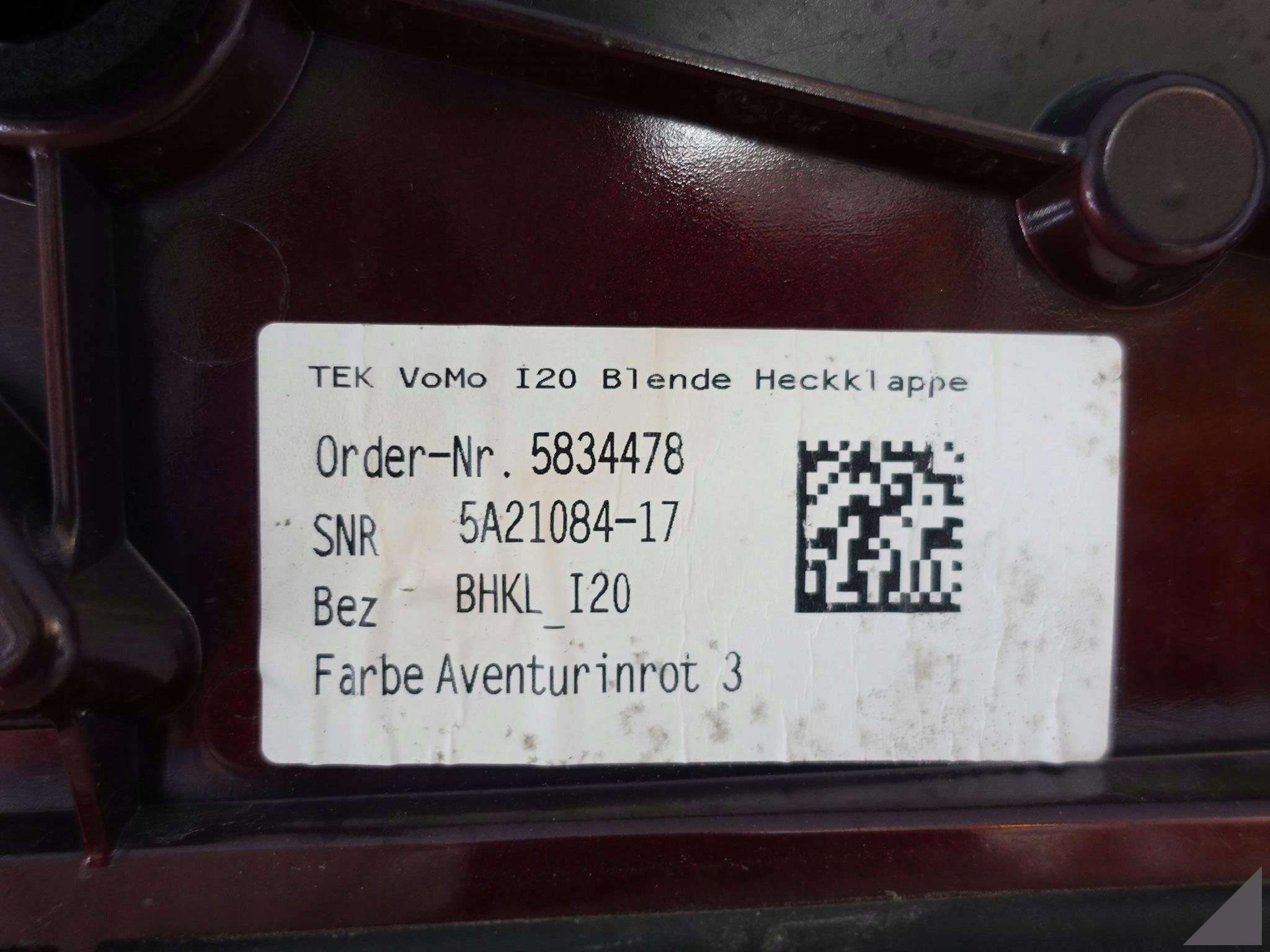 BMW IX I20 21- BLENDA KLAPA BAGAŻNIKA TYŁ BMW IX I20 21- BLENDA KLAPA BAGAŻNIKA TYŁ - obrazek 11