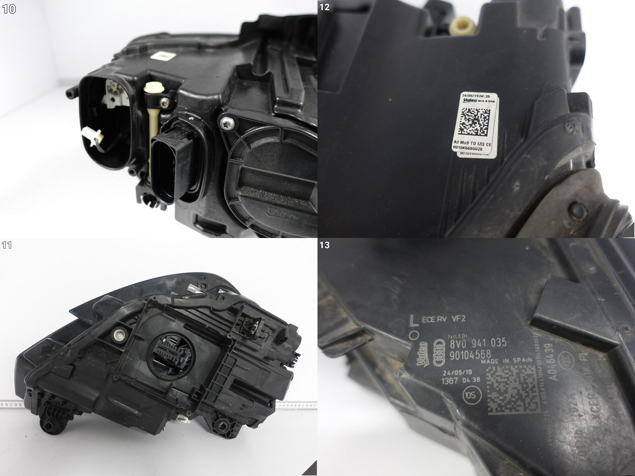 AUDI A3 S3 RS3 8V0 LIFT 16-19 FULL LED MATRIX LAMPA LEWA PRZÓD EUROPA *035* AUDI A3 S3 RS3 8V0 LIFT 16-19 FULL LED MATRIX LAMPA LEWA PRZÓD EUROPA *035* - obrazek 11