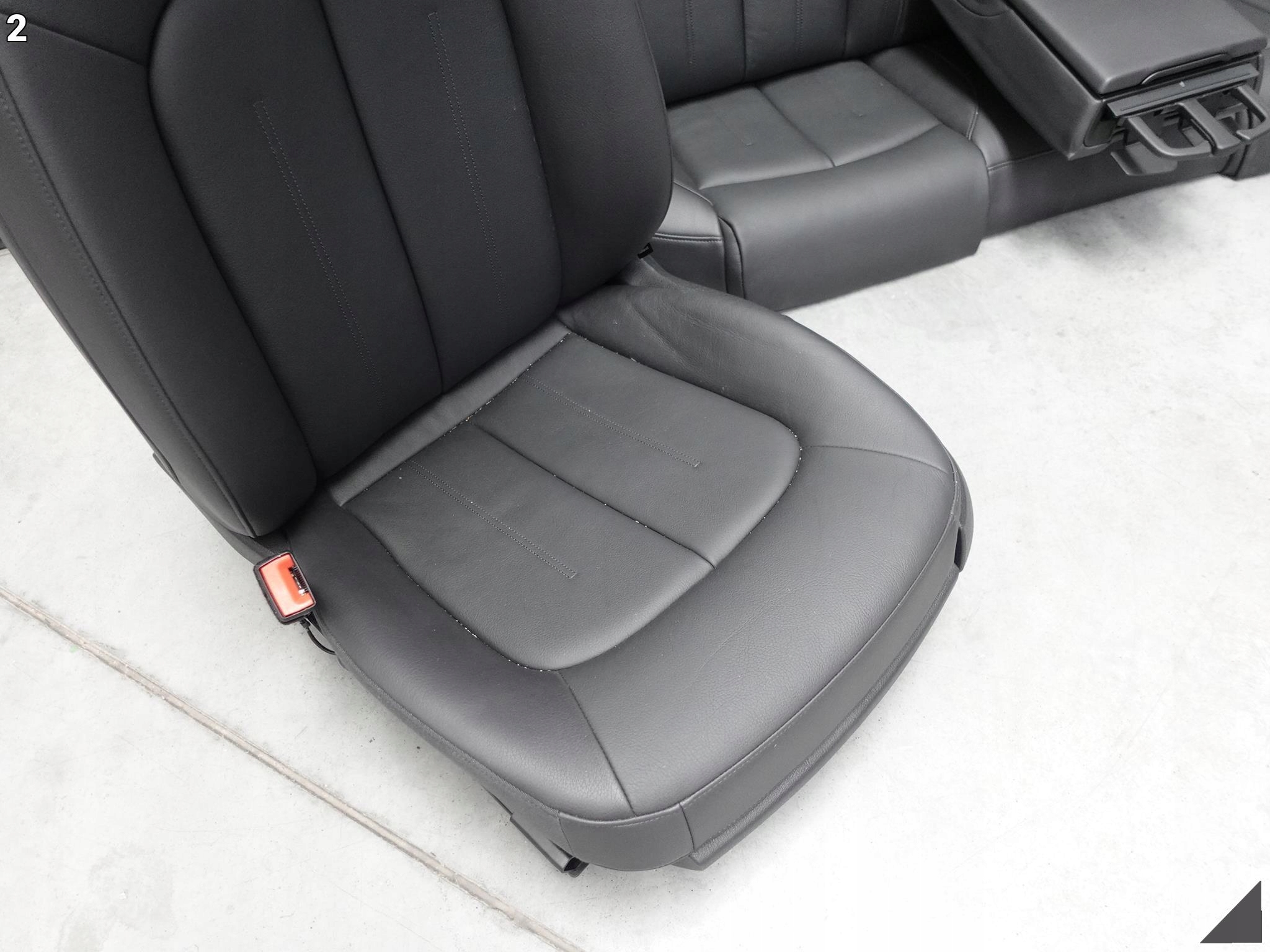 AUDI A7 4G8 C7 LIFT 10-18 FOTELE KANAPA CZARNA SKÓRA ELEKTRYCZNE AUDI A7 4G8 C7 LIFT 10-18 FOTELE KANAPA CZARNA SKÓRA ELEKTRYCZNE - obrazek 3