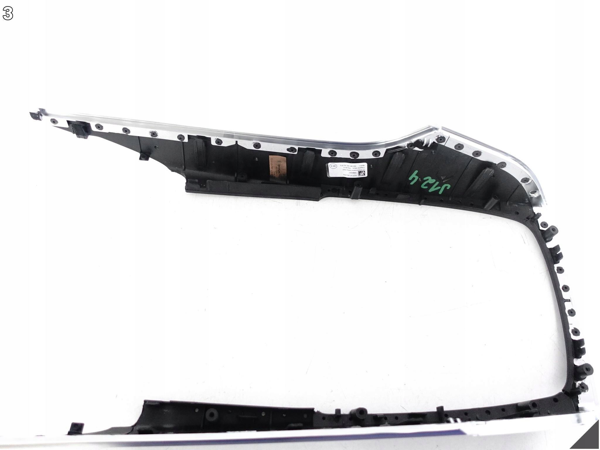 AUDI RS7 4G8 RS6 4G0 C7 10-18 LISTWA RAMKA DEKOR TUNEL ŚRODKOWY CARBON 6T3 AUDI RS7 4G8 RS6 4G0 C7 10-18 LISTWA RAMKA DEKOR TUNEL ŚRODKOWY CARBON 6T3 - obrazek 4