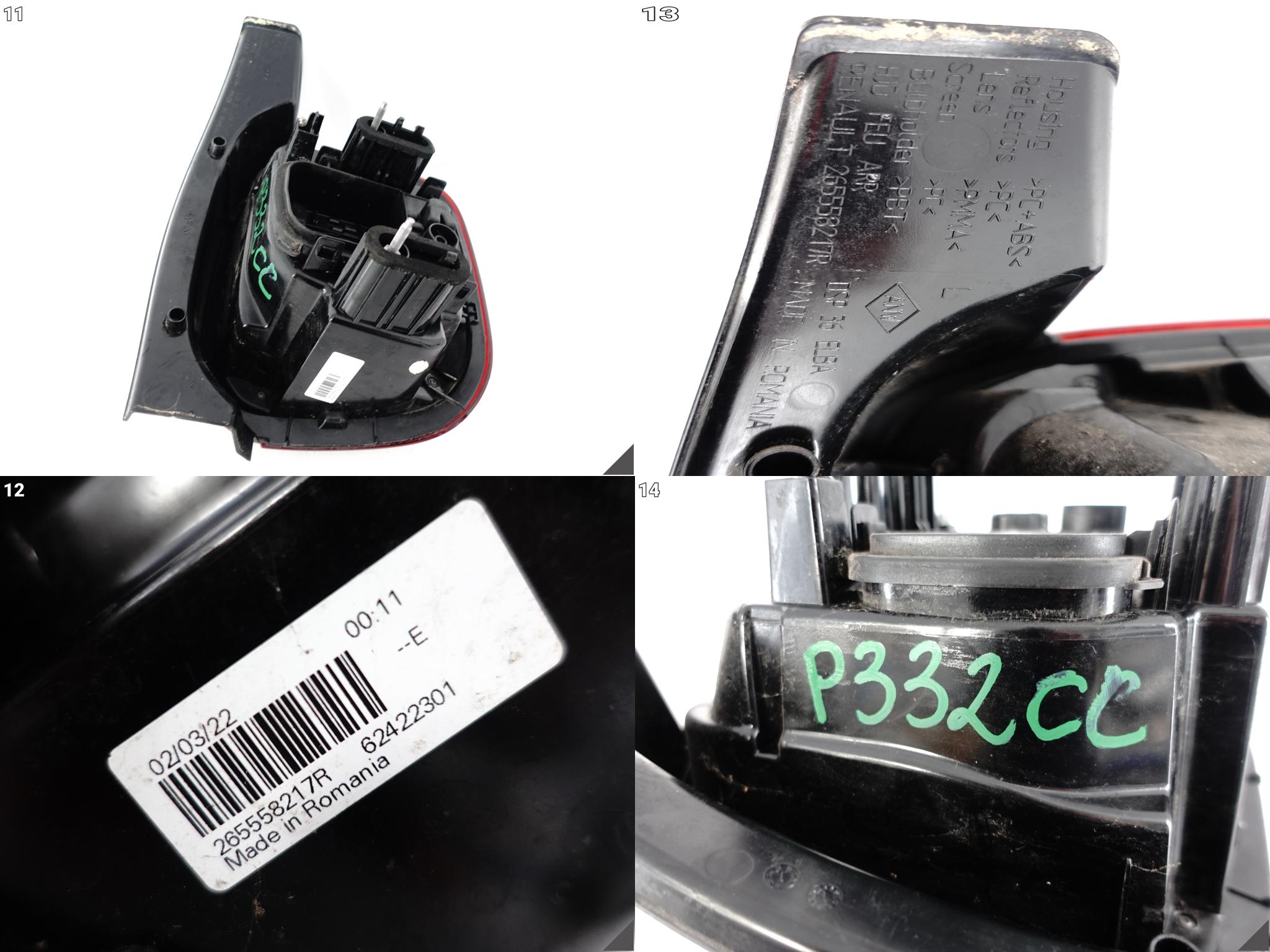 DACIA DUSTER II 2 17-21 LAMPA LEWA TYŁ EUROPA DACIA DUSTER II 2 17-21 LAMPA LEWA TYŁ EUROPA - obrazek 12