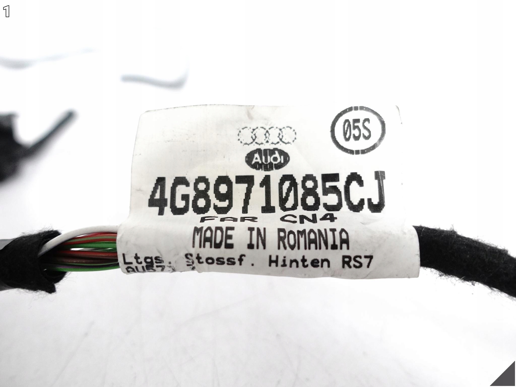 AUDI RS7 4G8 C7 LIFT 15-18 INSTALACJA CZUJNIKI PARKOWANIA TYŁ 4xPDC LS9R AUDI RS7 4G8 C7 LIFT 15-18 INSTALACJA CZUJNIKI PARKOWANIA TYŁ 4xPDC LS9R - obrazek 2