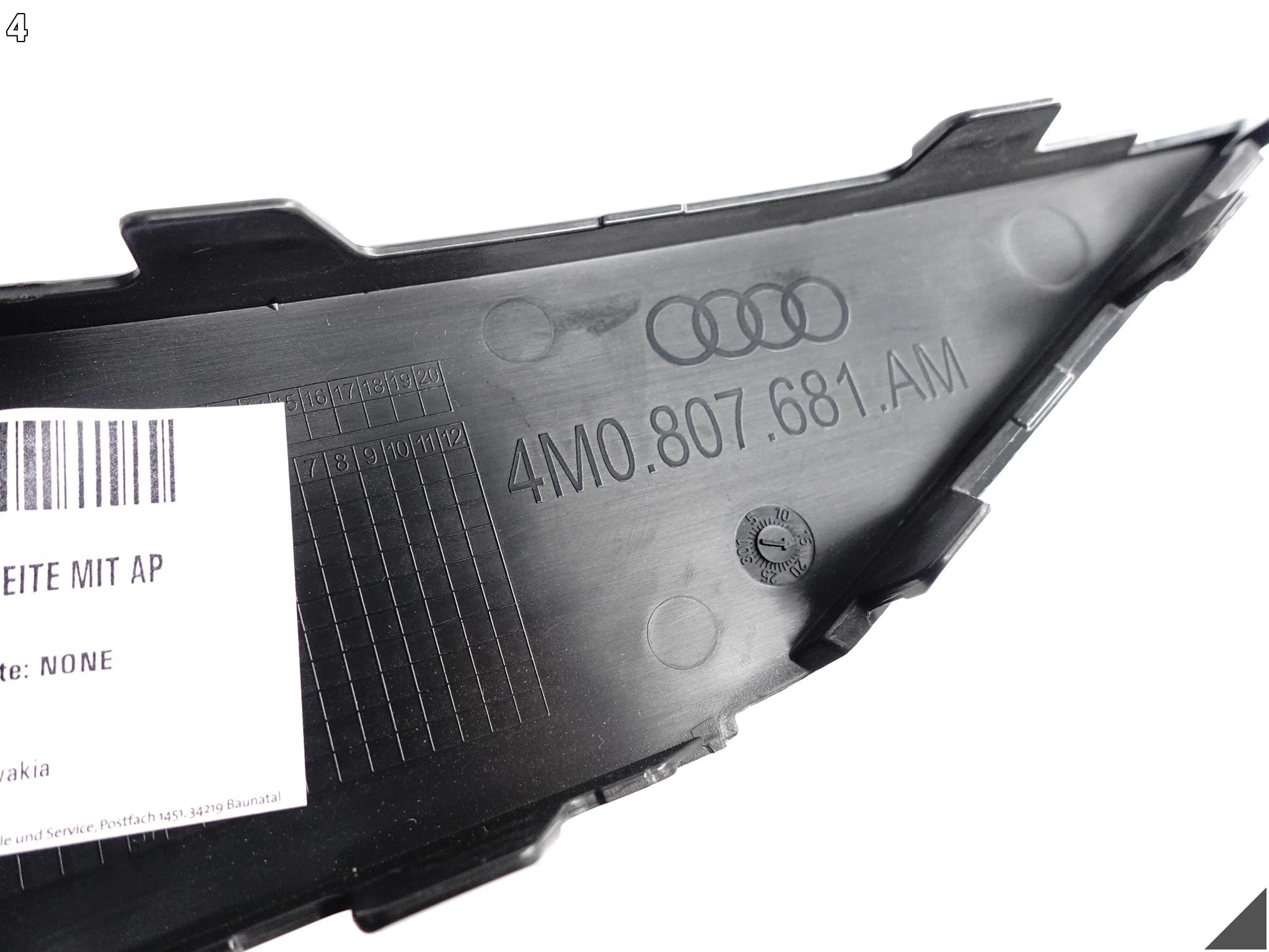 AUDI Q7 SQ7 4M0 S-LINE LIFT 19-23 KRATKA W ZDERZAK LEWA PRZÓD + KOSZYK PDC AUDI Q7 SQ7 4M0 S-LINE LIFT 19-23 KRATKA W ZDERZAK LEWA PRZÓD + KOSZYK PDC - obrazek 5