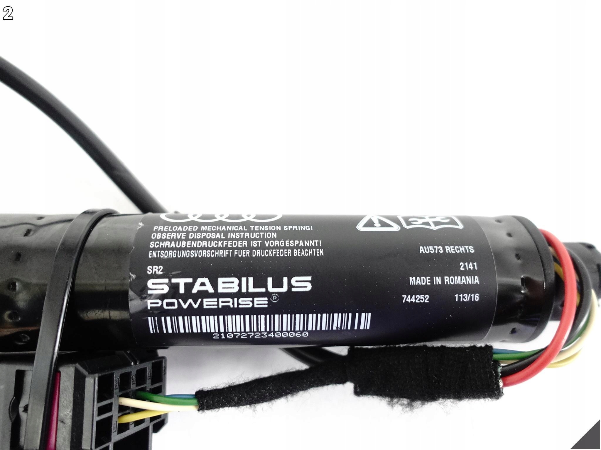 AUDI RS7 S7 A7 4G8 C7 10-18 SIŁOWNIK ELEKTRYCZNY KLAPY BAGAŻNIKA PRAWY TYŁ AUDI RS7 S7 A7 4G8 C7 10-18 SIŁOWNIK ELEKTRYCZNY KLAPY BAGAŻNIKA PRAWY TYŁ - obrazek 3