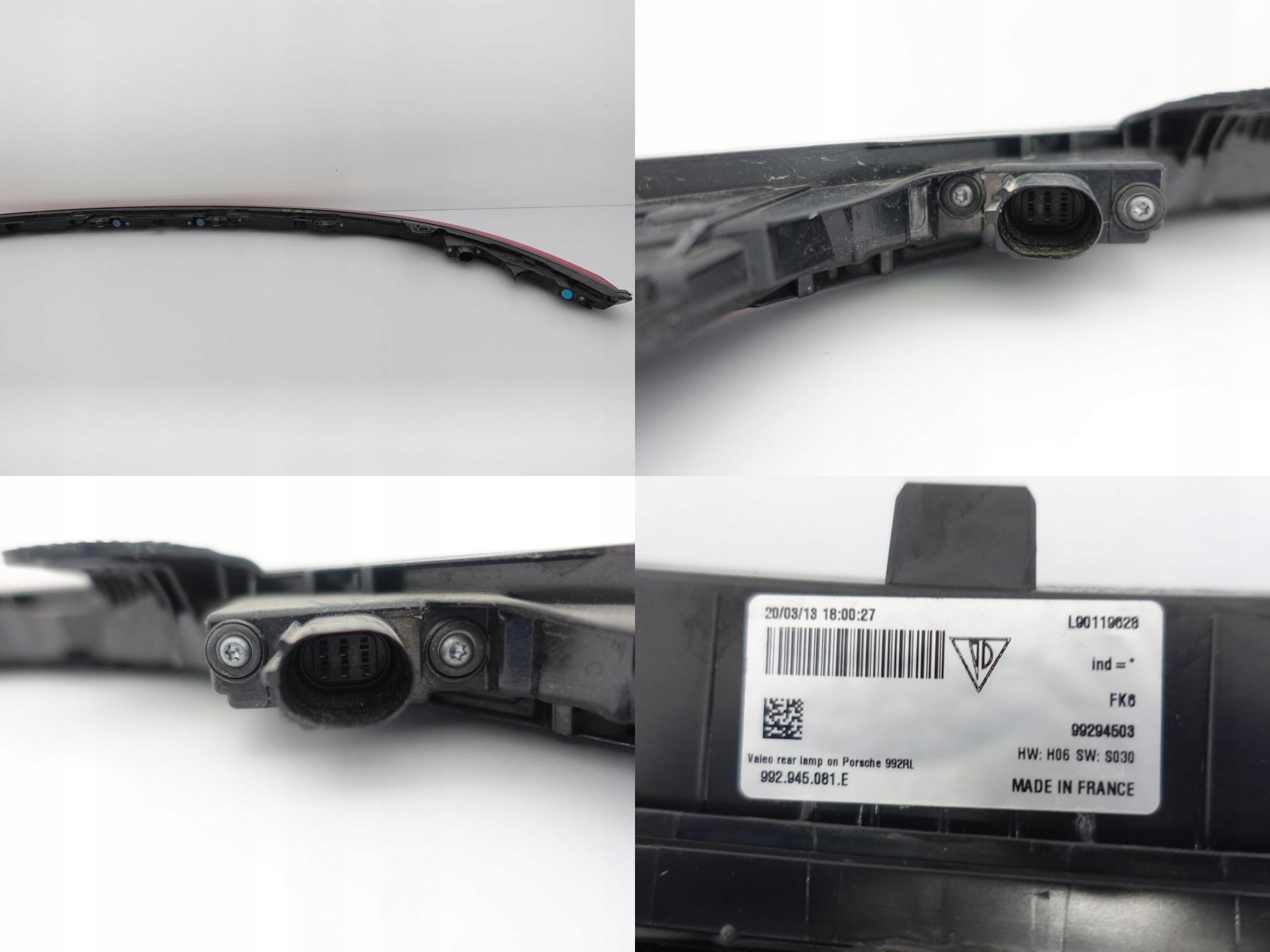 PORSCHE 992 911 19- LAMPA BLENDA LED TYŁ EUROPA PORSCHE 992 911 19- LAMPA BLENDA LED TYŁ EUROPA - obrazek 11
