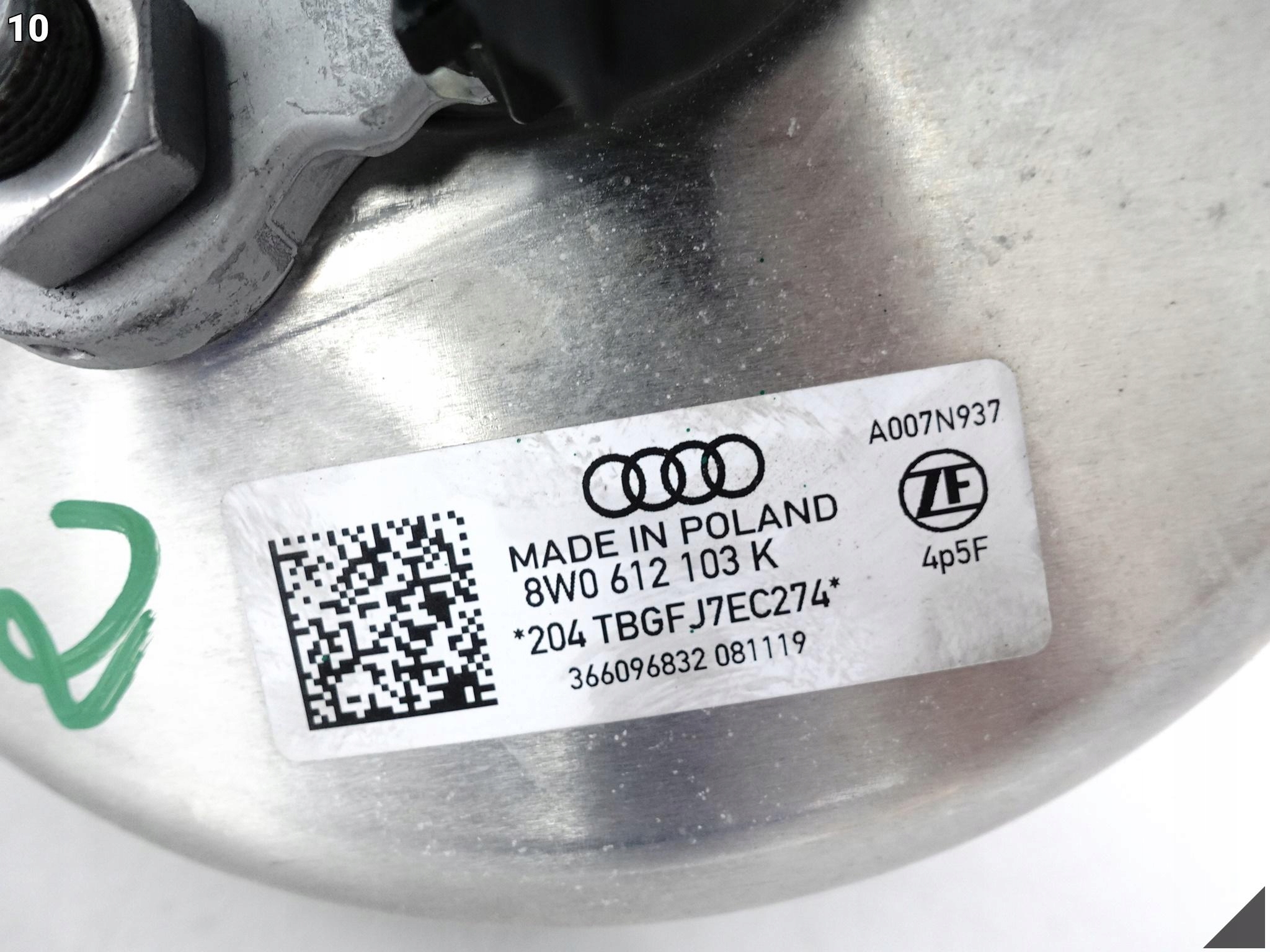 AUDI A5 F5 8W6 A4 8W0 B9 15- SERVO SERWO POMPA HAMULCOWA 8W0612103K AUDI A5 F5 8W6 A4 8W0 B9 15- SERVO SERWO POMPA HAMULCOWA 8W0612103K - obrazek 11