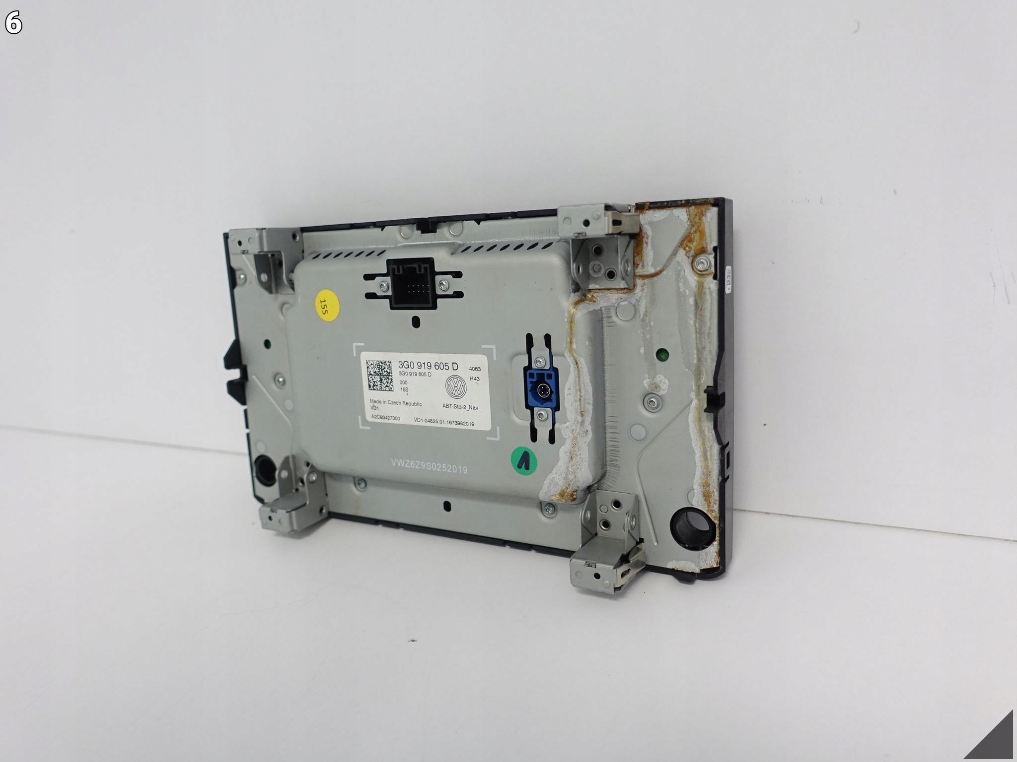 VW PASSAT B8 3G0 VW GOLF 7 VII 5G0 TOURAN 5TA MONITOR WYŚWIETLACZ LCD EKRAN VW PASSAT B8 3G0 VW GOLF 7 VII 5G0 TOURAN 5TA MONITOR WYŚWIETLACZ LCD EKRAN - obrazek 7