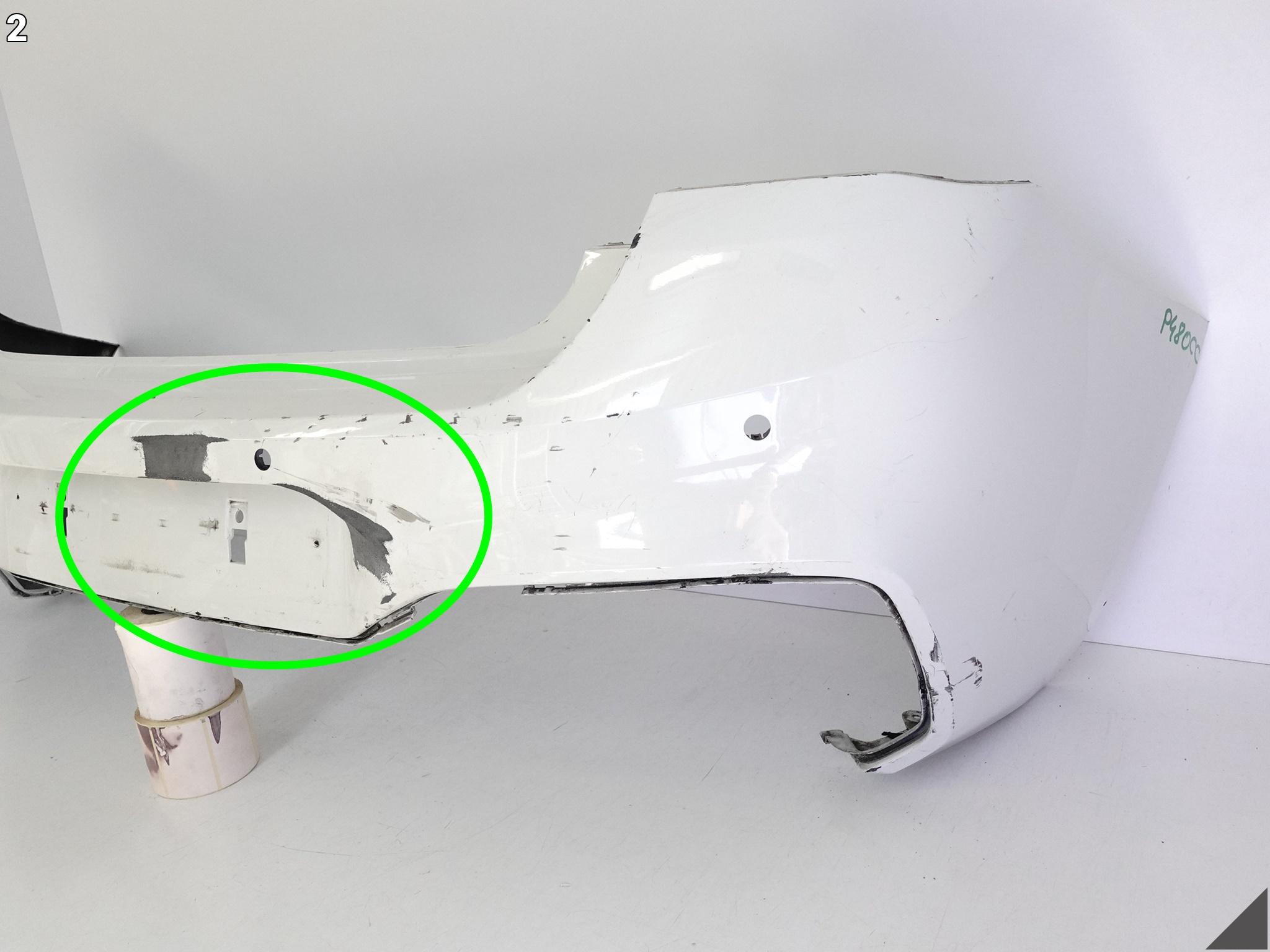 BMW 1 F20 F21 LIFT LCI M-PAKIET MSP 15-19 ZDERZAK BUMPER TYŁ 4xPDC BMW 1 F20 F21 LIFT LCI M-PAKIET MSP 15-19 ZDERZAK BUMPER TYŁ 4xPDC - obrazek 3