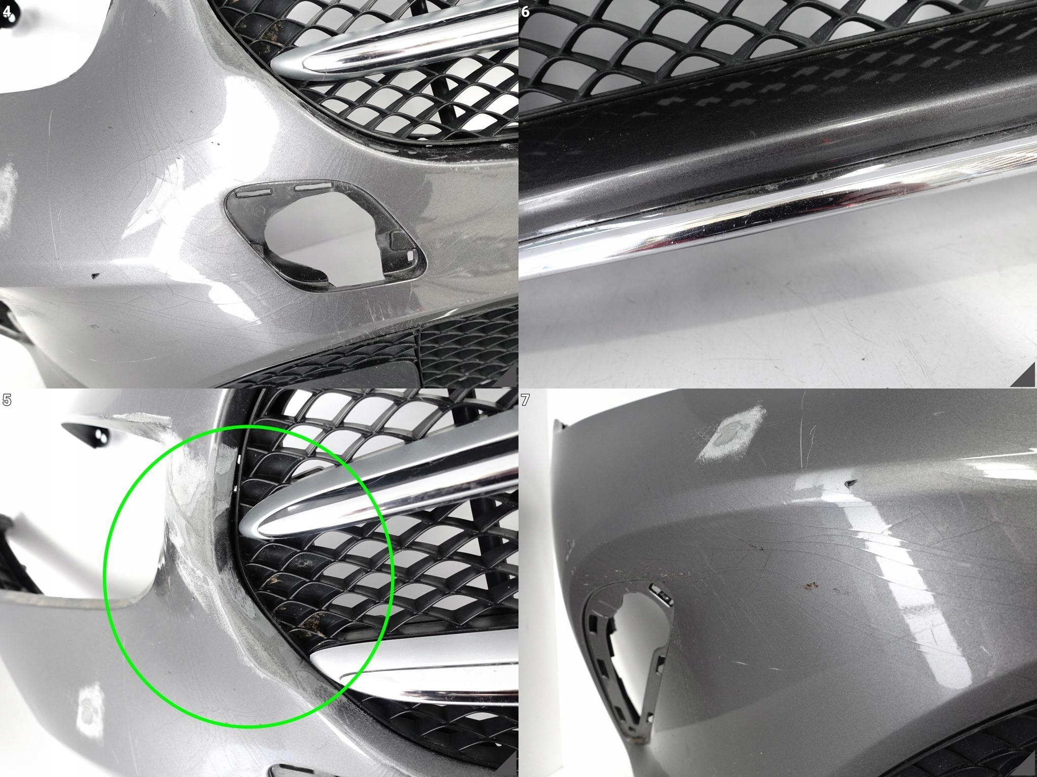 MERCEDES B-KLASA W247 19- ZWYKŁY ZDERZAK PRZÓD + GRILL + KRATKA + CHROM MERCEDES B-KLASA W247 19- ZWYKŁY ZDERZAK PRZÓD + GRILL + KRATKA + CHROM - obrazek 5