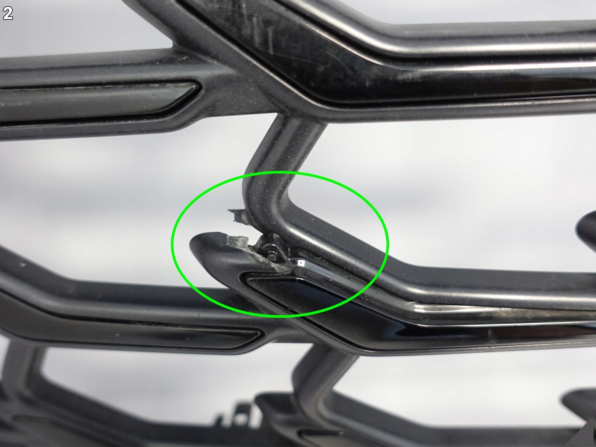 AUDI A8 S8 4N0 D5 LIFT S-LINE 21- ZDERZAK GRILL ATRAPA PRZÓD CZARNY / BLACK AUDI A8 S8 4N0 D5 LIFT S-LINE 21- ZDERZAK GRILL ATRAPA PRZÓD CZARNY / BLACK - obrazek 3