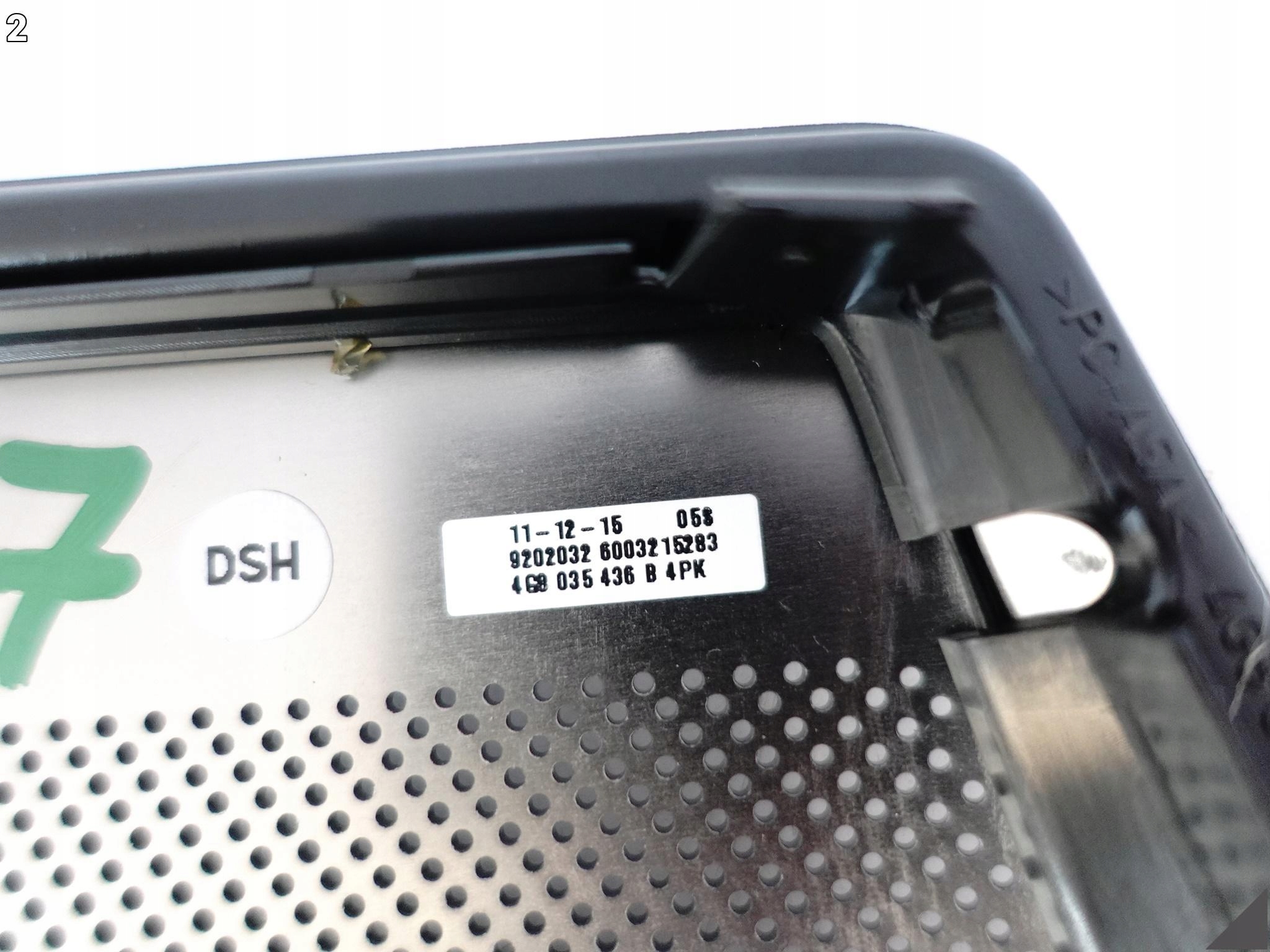 AUDI RS7 S7 A7 4G8 C7 10-18 OSŁONA GŁOŚNIKA PRAWA TYŁ BANG & OLUFSEN 4PK AUDI RS7 S7 A7 4G8 C7 10-18 OSŁONA GŁOŚNIKA PRAWA TYŁ BANG & OLUFSEN 4PK - obrazek 3