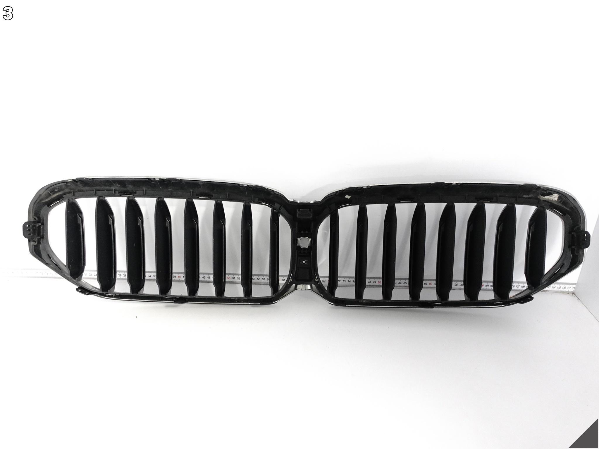 BMW 5 G30 G31 M-PAKIET LCI LIFT 20-24 GRILL ATRAPA KRATKA ZDERZAK KAMERA BMW 5 G30 G31 M-PAKIET LCI LIFT 20-24 GRILL ATRAPA KRATKA ZDERZAK KAMERA - obrazek 4