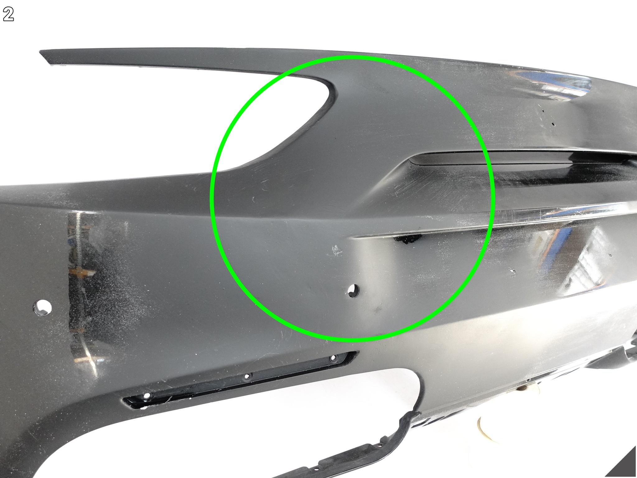 FERRARI 488 GTB SPIDER F142 15-19 ZDERZAK BUMPER TYŁ 086637900 4xPDC FERRARI 488 GTB SPIDER F142 15-19 ZDERZAK BUMPER TYŁ 086637900 4xPDC - obrazek 3