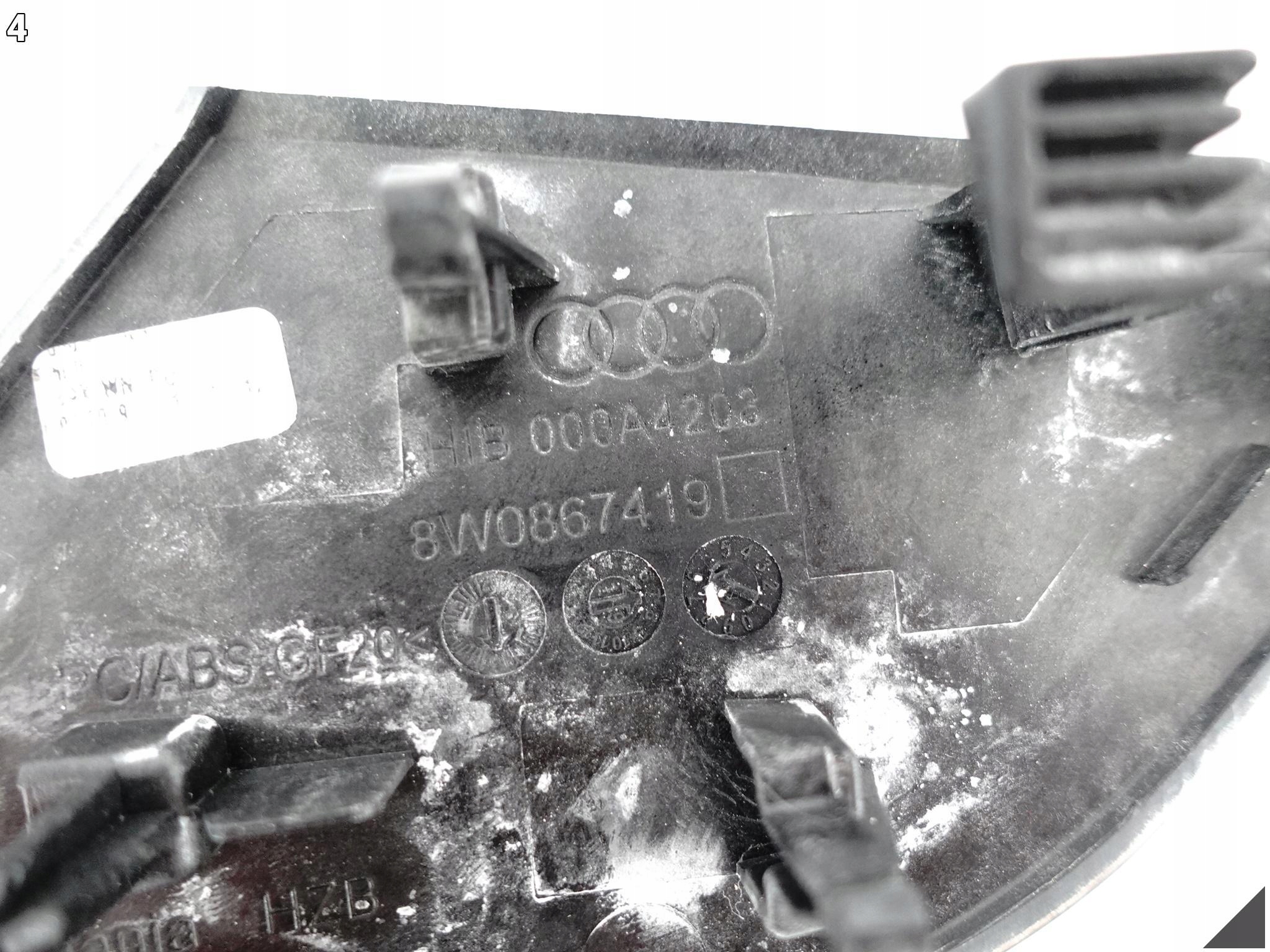 AUDI A4 S4 8W0 A5 S5 8W6 B9 LISTWA DEKOR DRZWI LEWA TYŁ DREWNO ORZECH LE2 AUDI A4 S4 8W0 A5 S5 8W6 B9 LISTWA DEKOR DRZWI LEWA TYŁ DREWNO ORZECH LE2 - obrazek 5