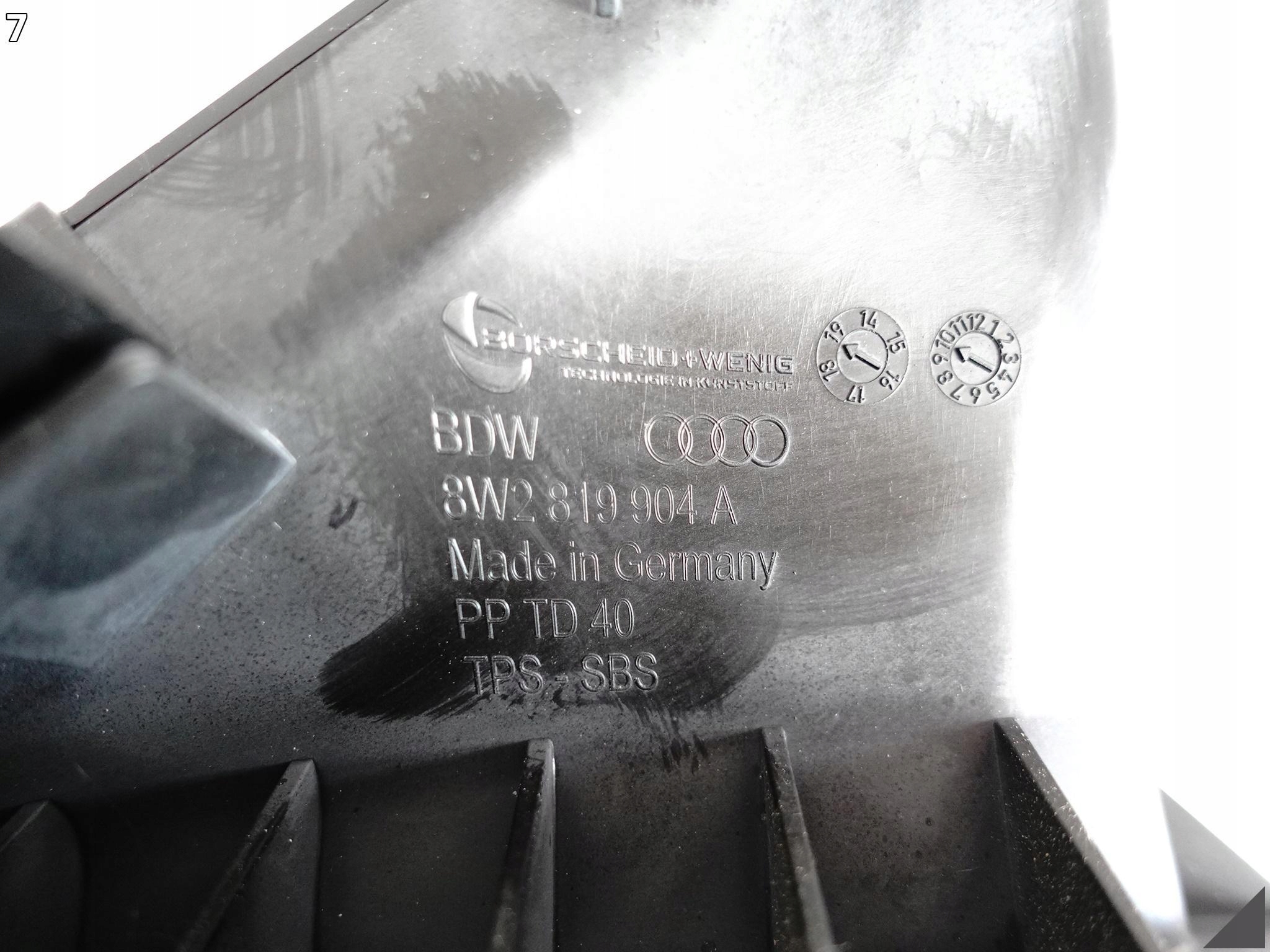 AUDI A5 F5 8W6 A4 8W0 B9 Q5 80A FY KRATKA WLOT DOLOT POWIETRZA WERSJA UK AUDI A5 F5 8W6 A4 8W0 B9 Q5 80A FY KRATKA WLOT DOLOT POWIETRZA WERSJA UK - obrazek 8