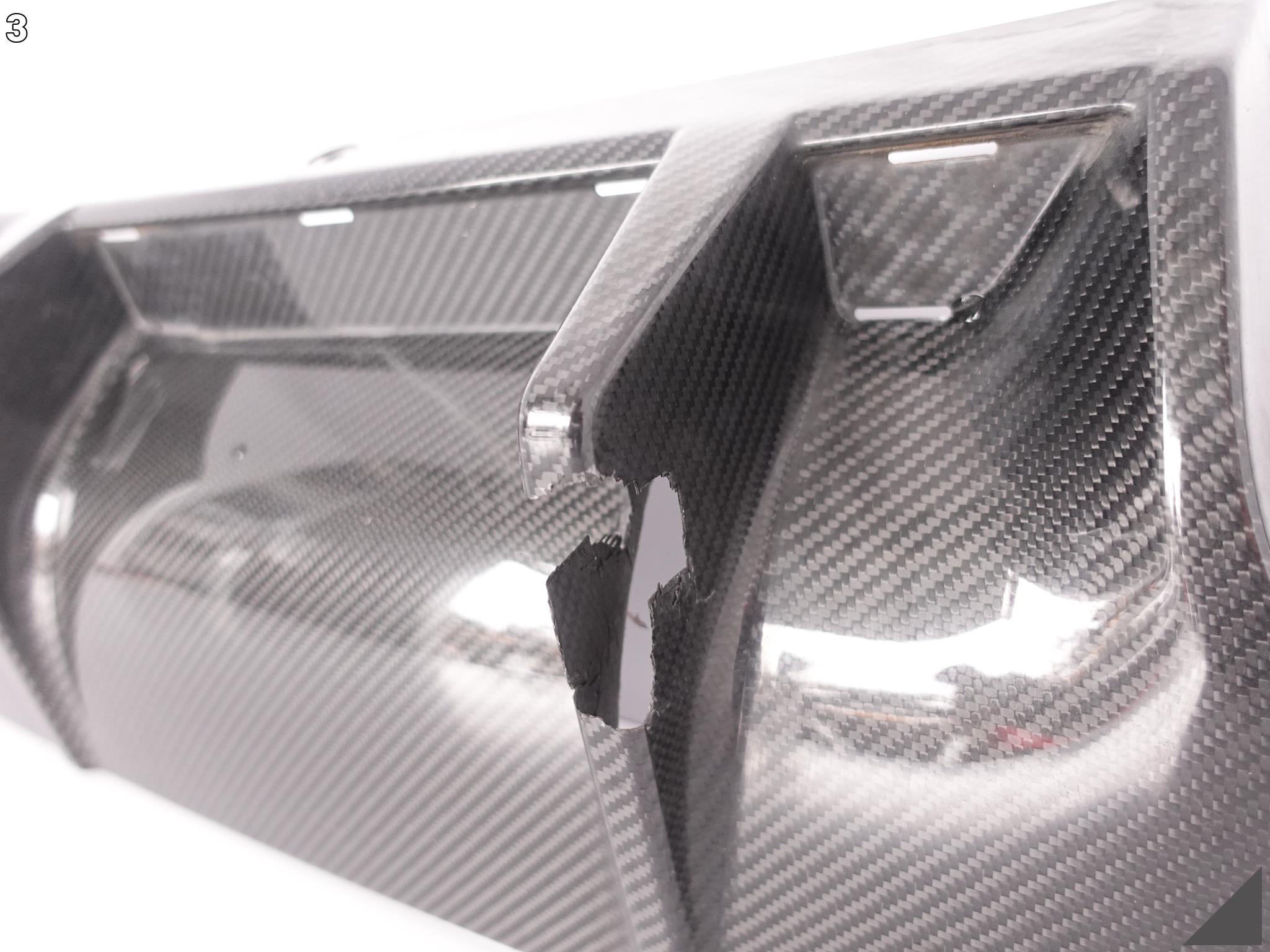 MERCEDES SL W230 65 AMG LIFT 06-11 DYFUZOR CARBON MERCEDES SL W230 65 AMG LIFT 06-11 DYFUZOR CARBON - obrazek 4