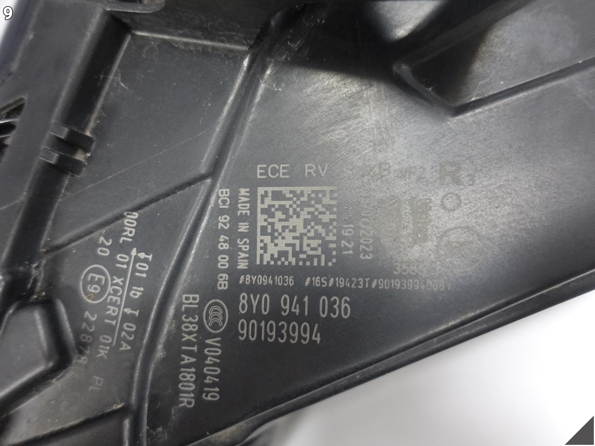 AUDI A3 S3 8Y0 20-23 LAMPA FULL LED MATRIX PRAWA PRZÓD EUROPA *036* + MODUŁ AUDI A3 S3 8Y0 20-23 LAMPA FULL LED MATRIX PRAWA PRZÓD EUROPA *036* + MODUŁ - obrazek 10