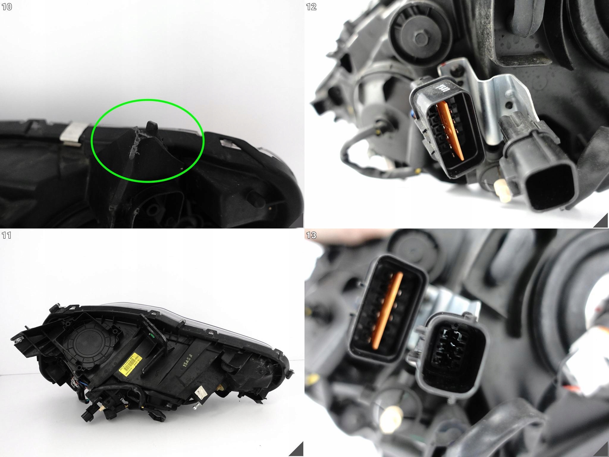 MITSUBISHI LANCER 8 VIII 08-15 LAMPA ZWYKŁA HALOGEN PRAWA PRZÓD EUROPA MITSUBISHI LANCER 8 VIII 08-15 LAMPA ZWYKŁA HALOGEN PRAWA PRZÓD EUROPA - obrazek 11