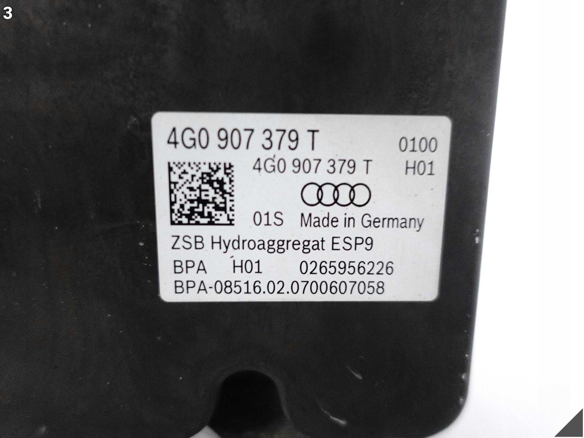 AUDI RS7 4G8 RS6 4G0 C7 LIFT 15-18 POMPA ABS ESP STEROWNIK DEMONTAŻ 78 KM AUDI RS7 4G8 RS6 4G0 C7 LIFT 15-18 POMPA ABS ESP STEROWNIK DEMONTAŻ 78 KM - obrazek 4